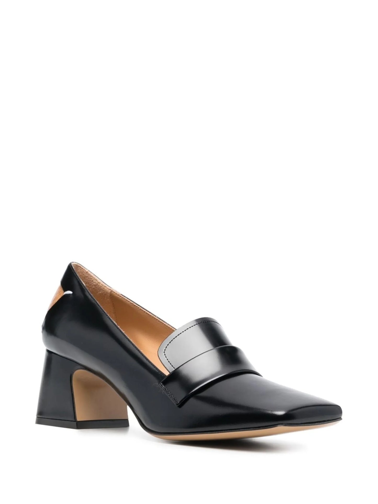 Décortiqué 60mm four-stitch court shoes