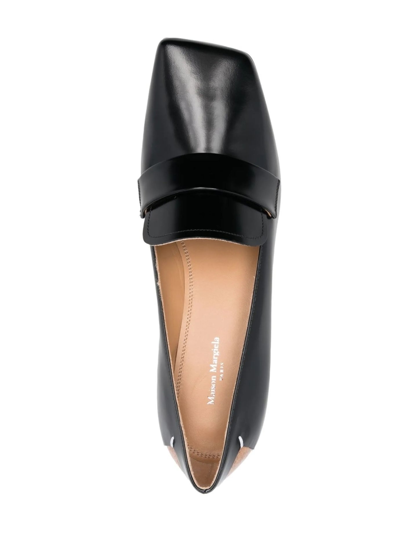 Décortiqué 60mm four-stitch court shoes