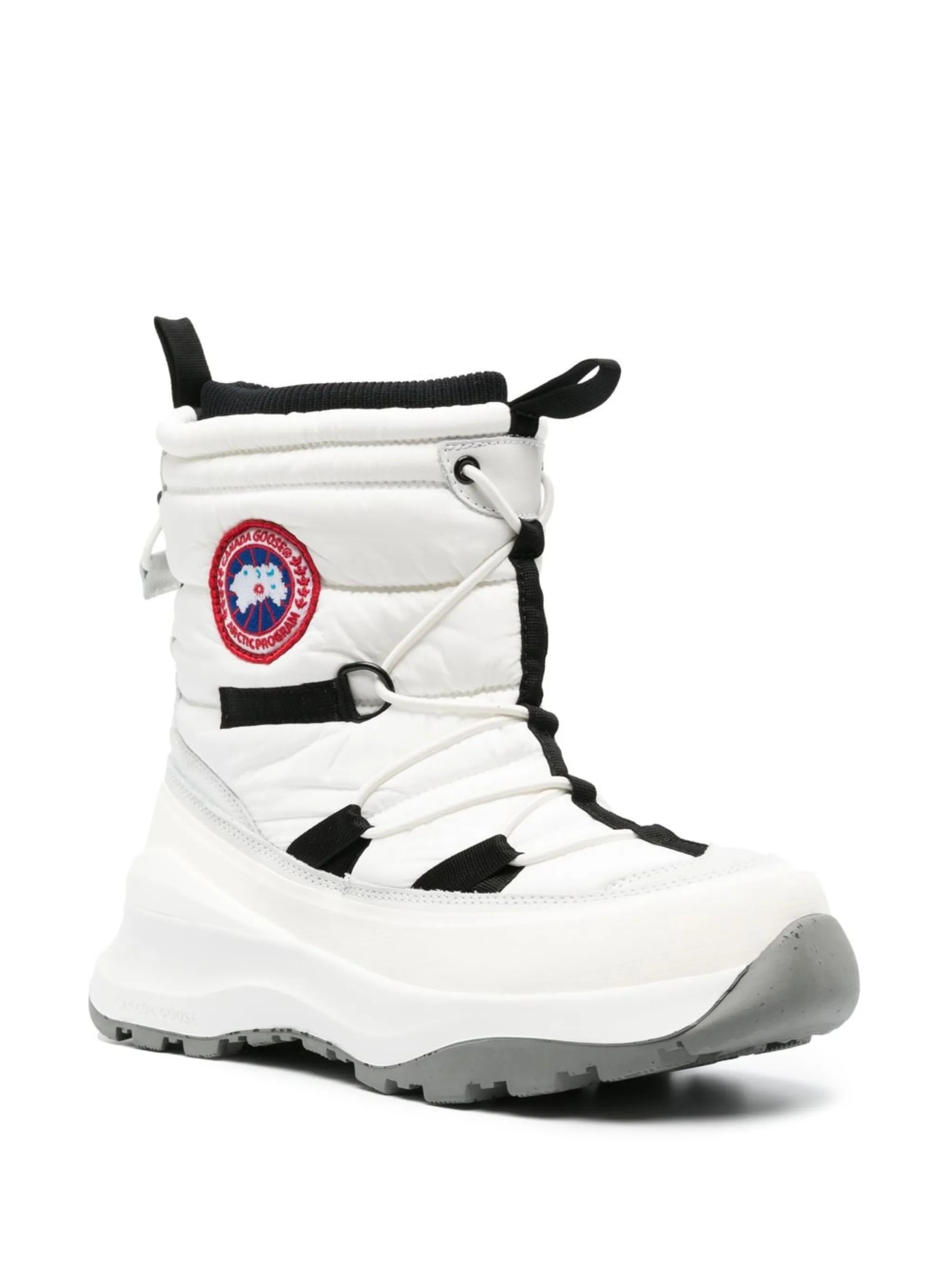 logo-patch snow boots