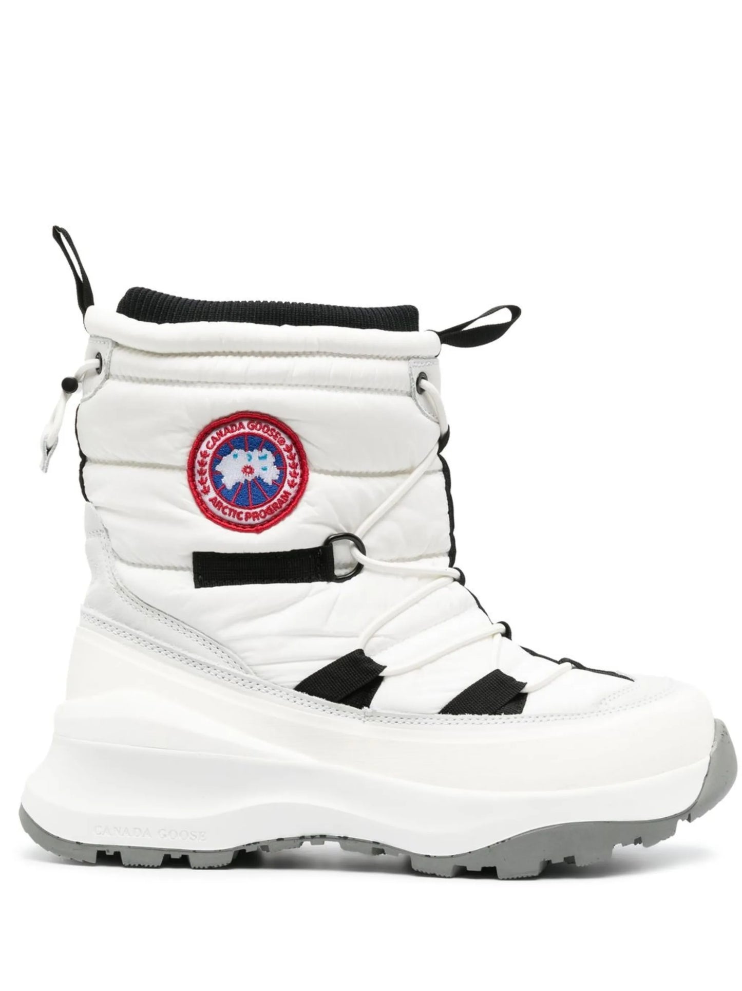 logo-patch snow boots