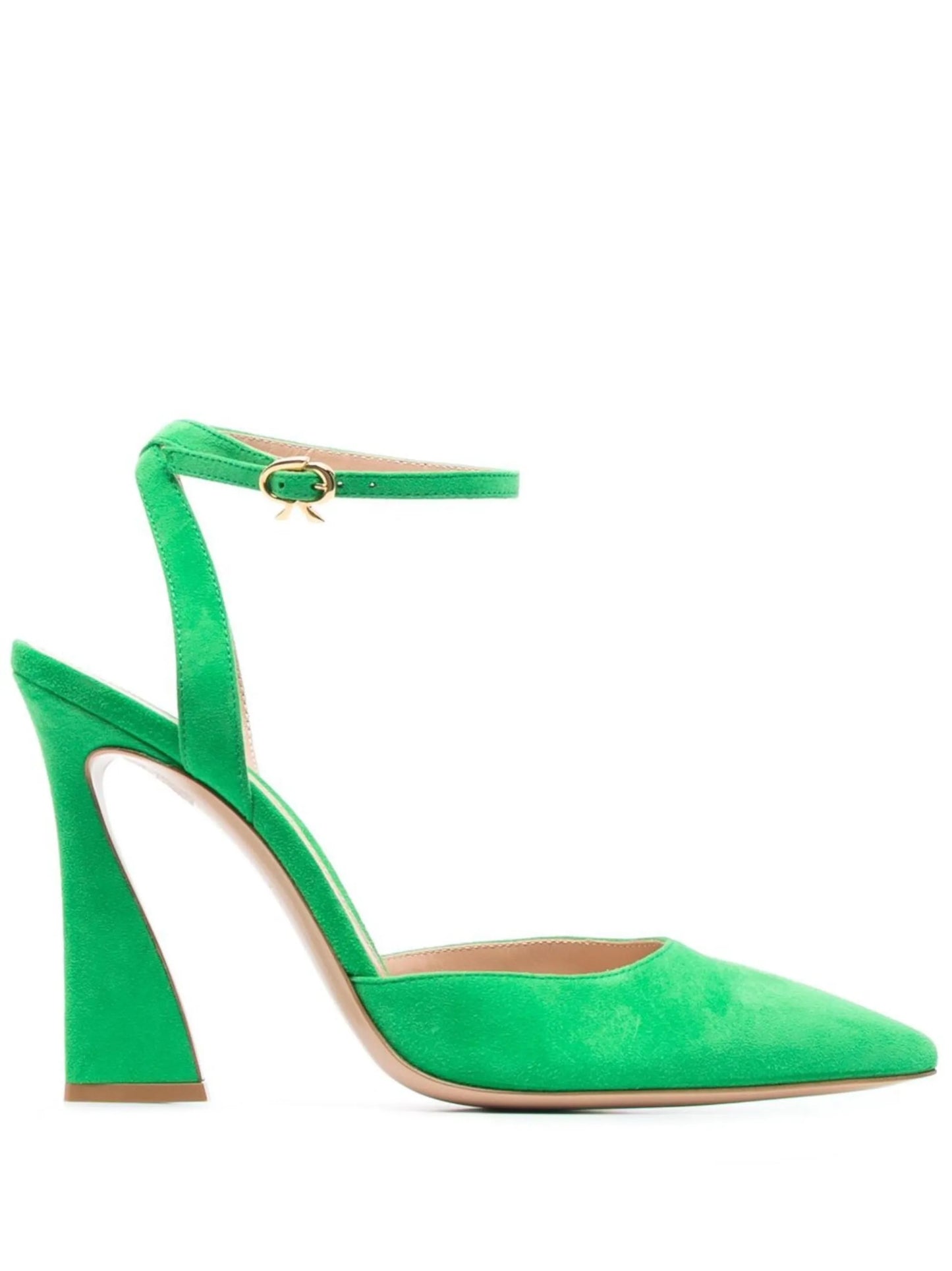 Aura D'Orsay suede pumps