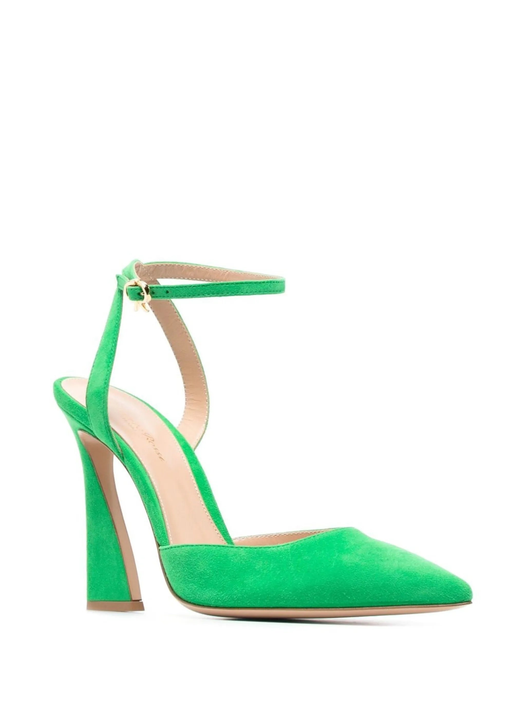 Aura D'Orsay suede pumps