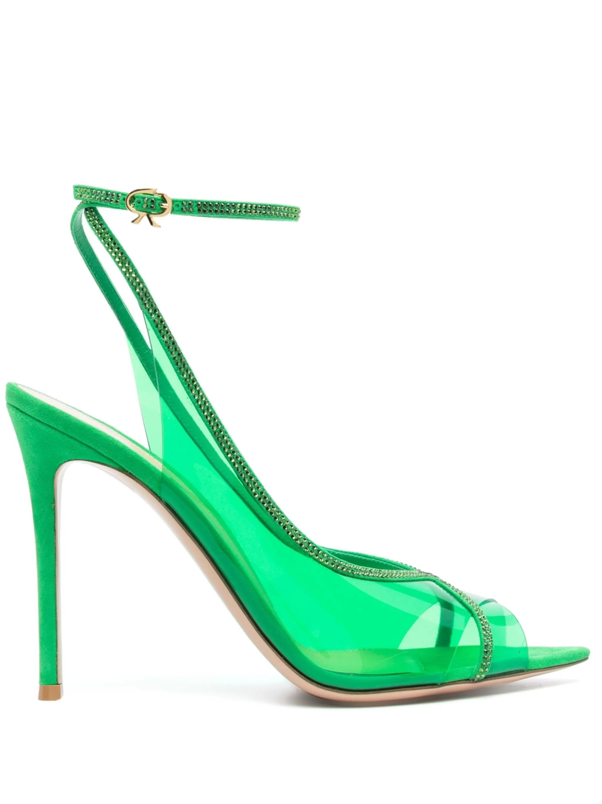 crystal-embellished stiletto pumps