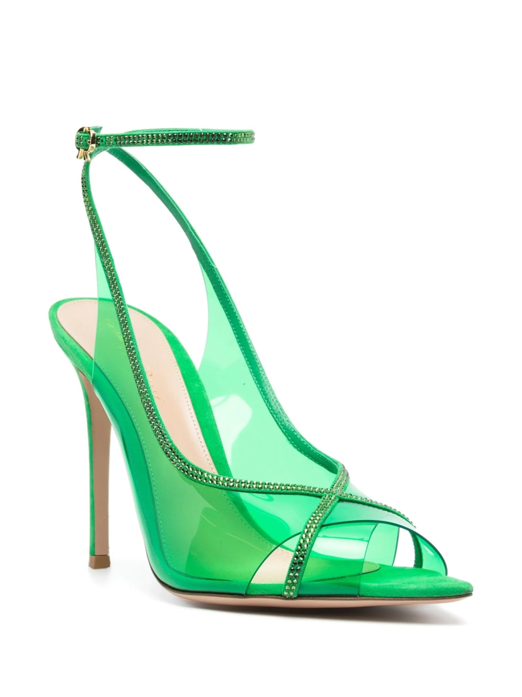 crystal-embellished stiletto pumps