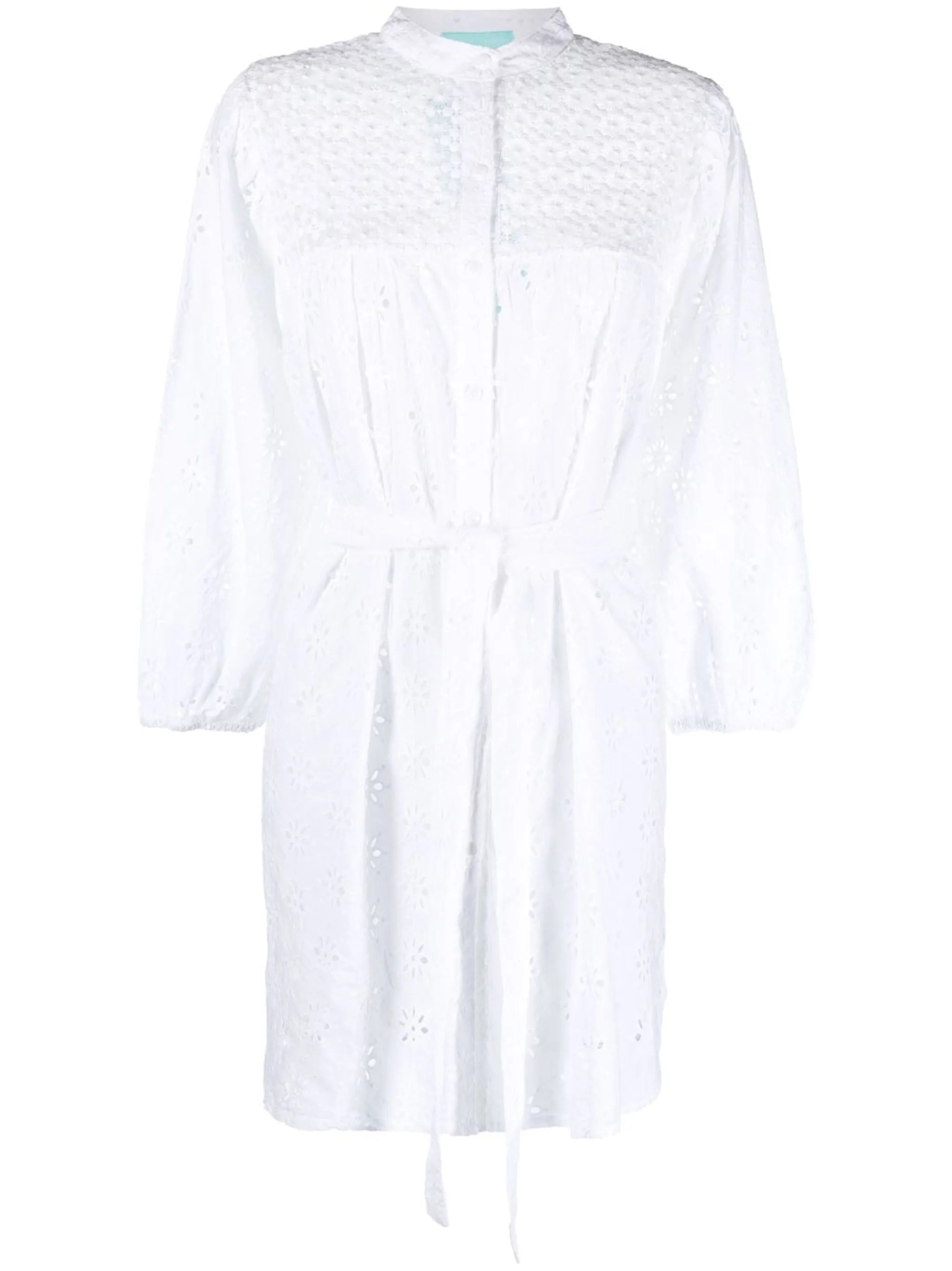 Barrie broderie anglaise cotton dress