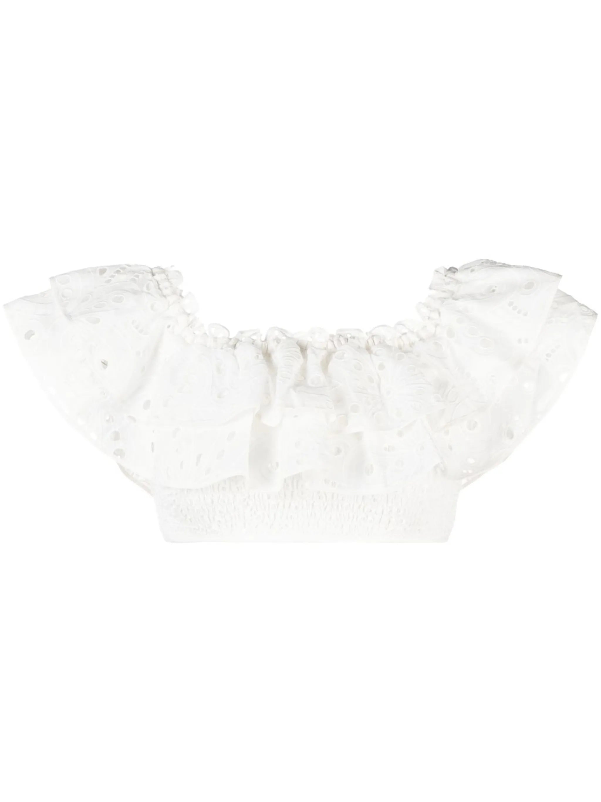 Clara off-shoulder crop top