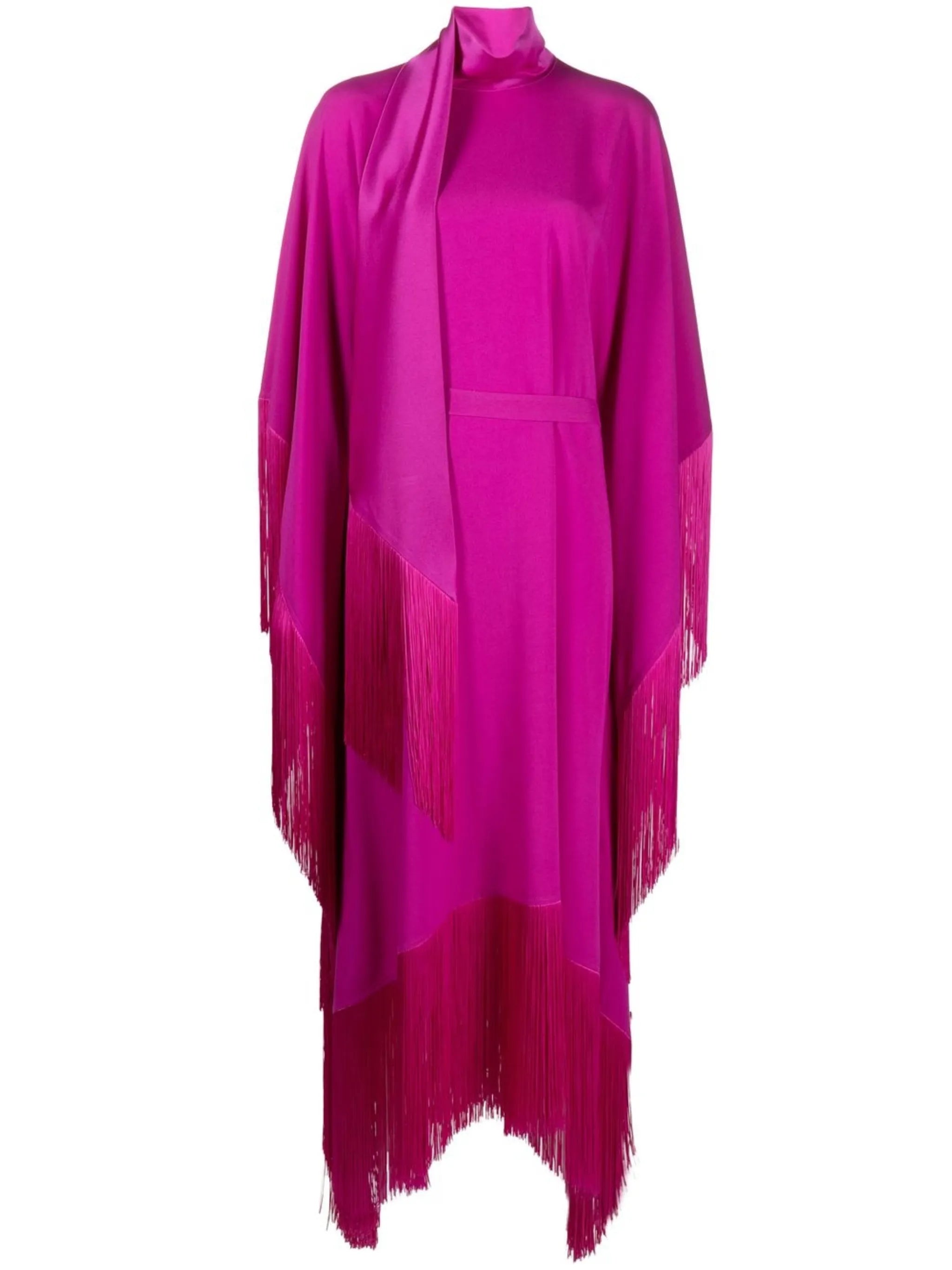 Mrs Ross fringed kaftan dress