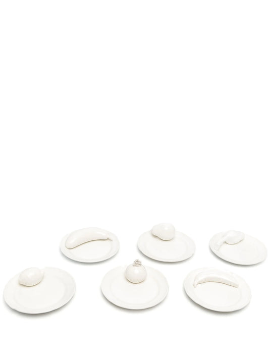 fruit-shape dessert plates