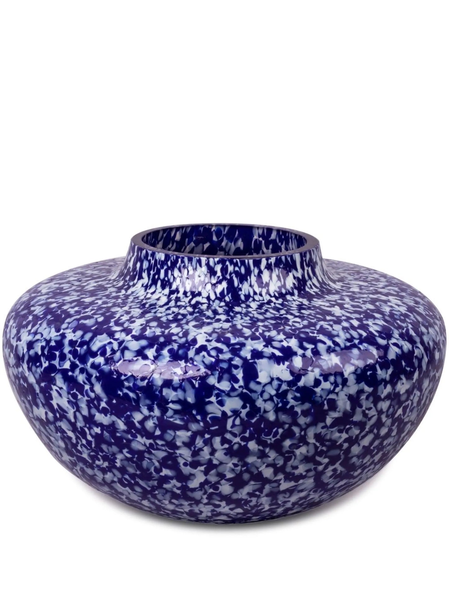 Macchia Murano glass vase