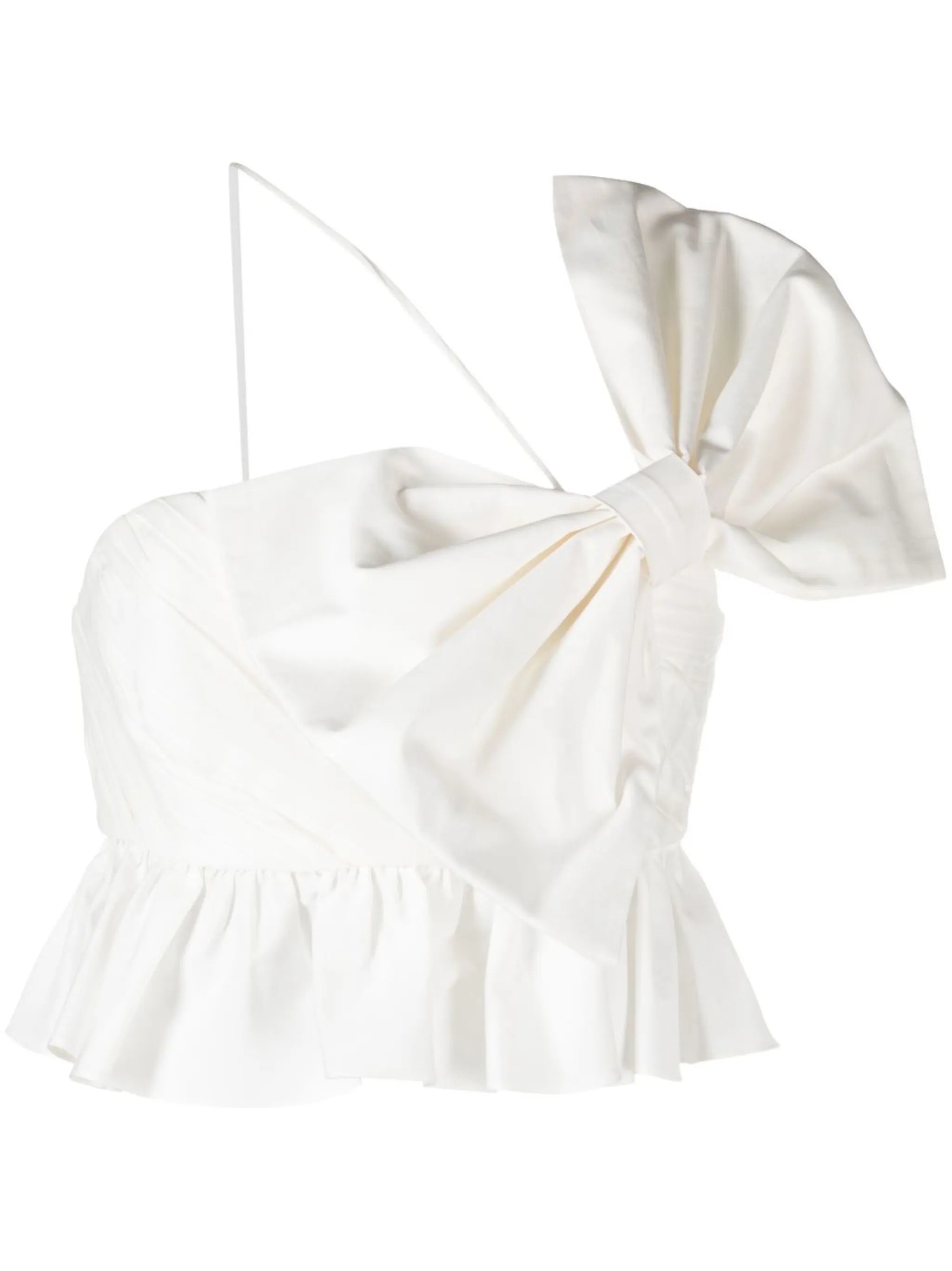 bow-detail sleeveless top