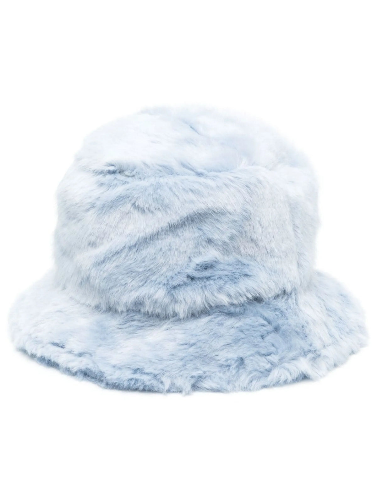 faux-fur bucket hat