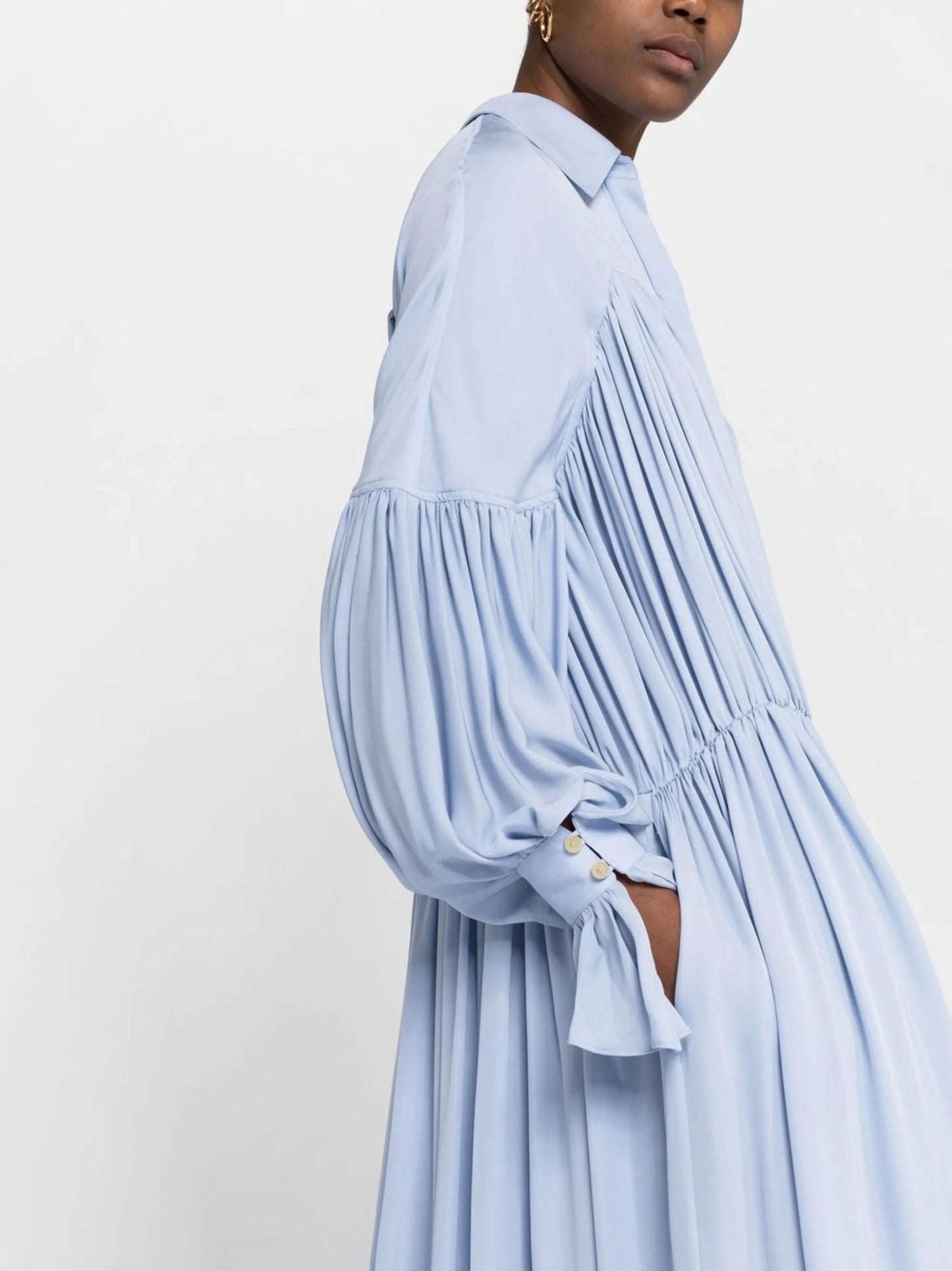 Colleen silk midi dress