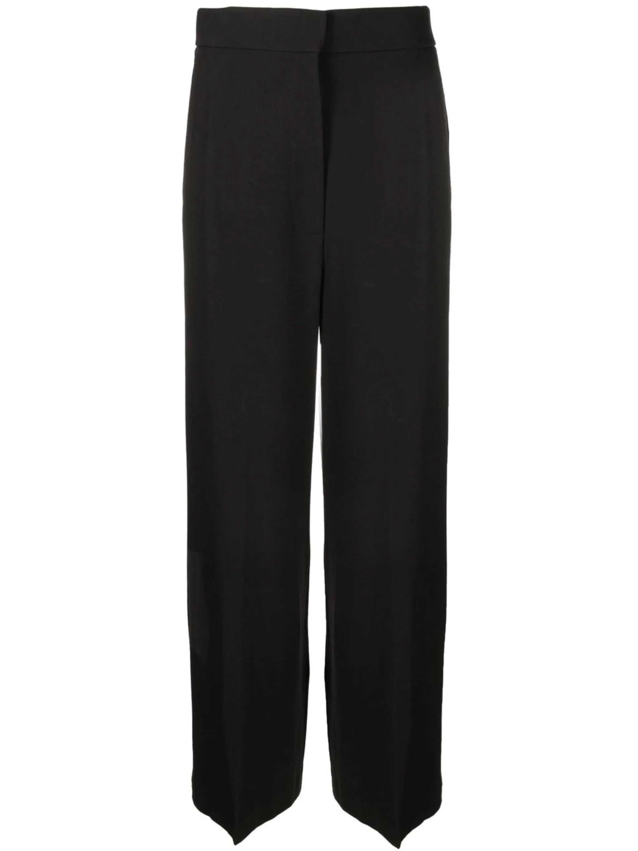 Strannly straight-leg cut trousers