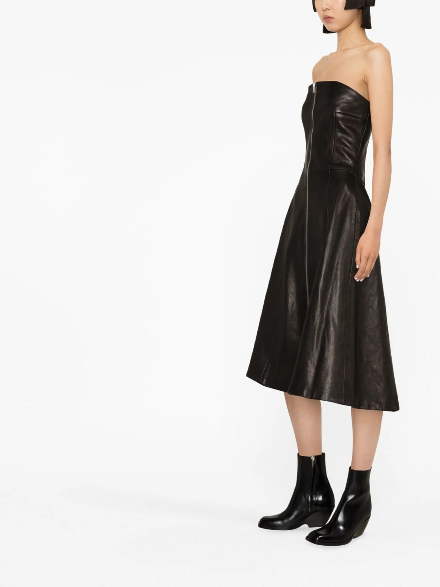 Valerie lambskin dress