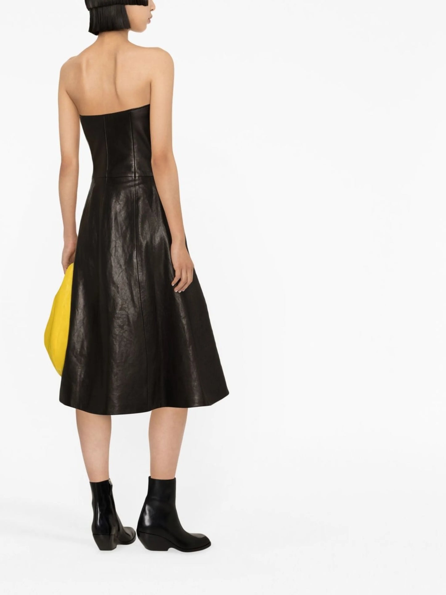 Valerie lambskin dress