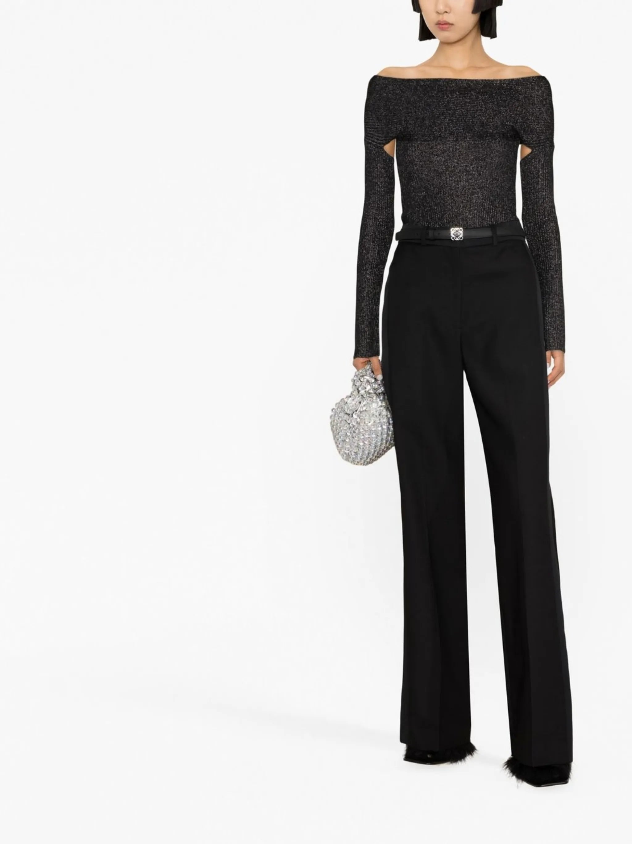 Salma open-back top