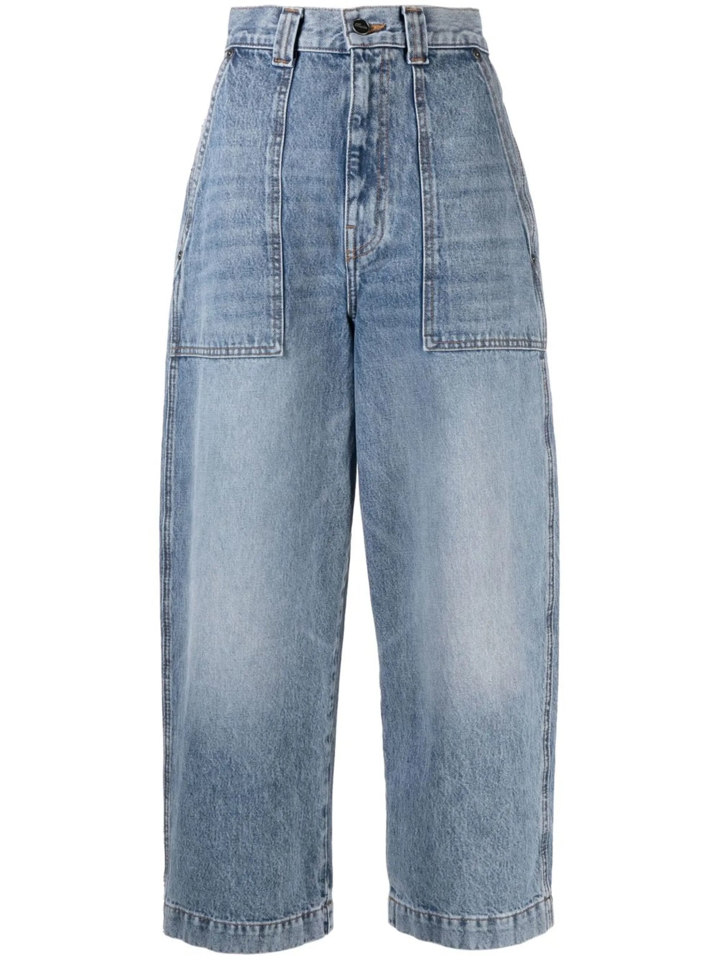 Hewey high-waisted cropped jeans