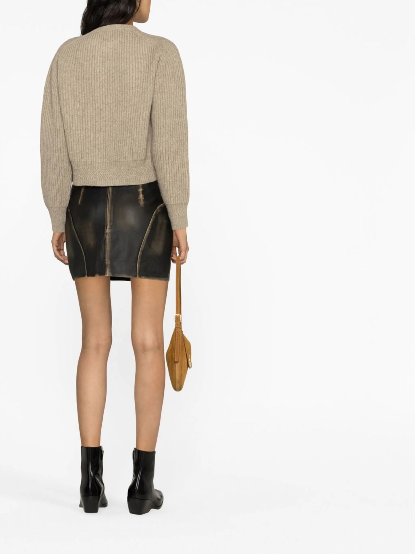 Michaela buttoned-up cashmere cardigan