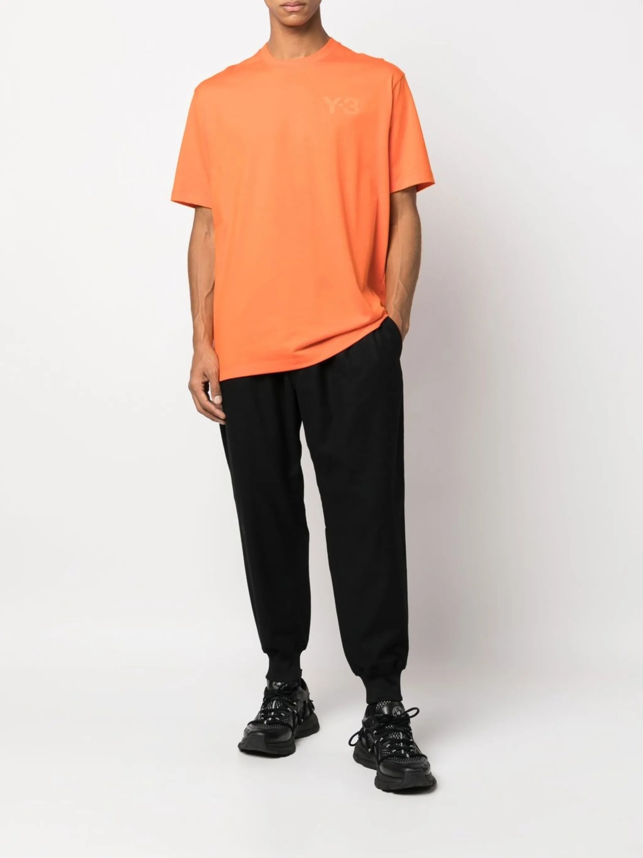 cuffed tapered drawstring trousers
