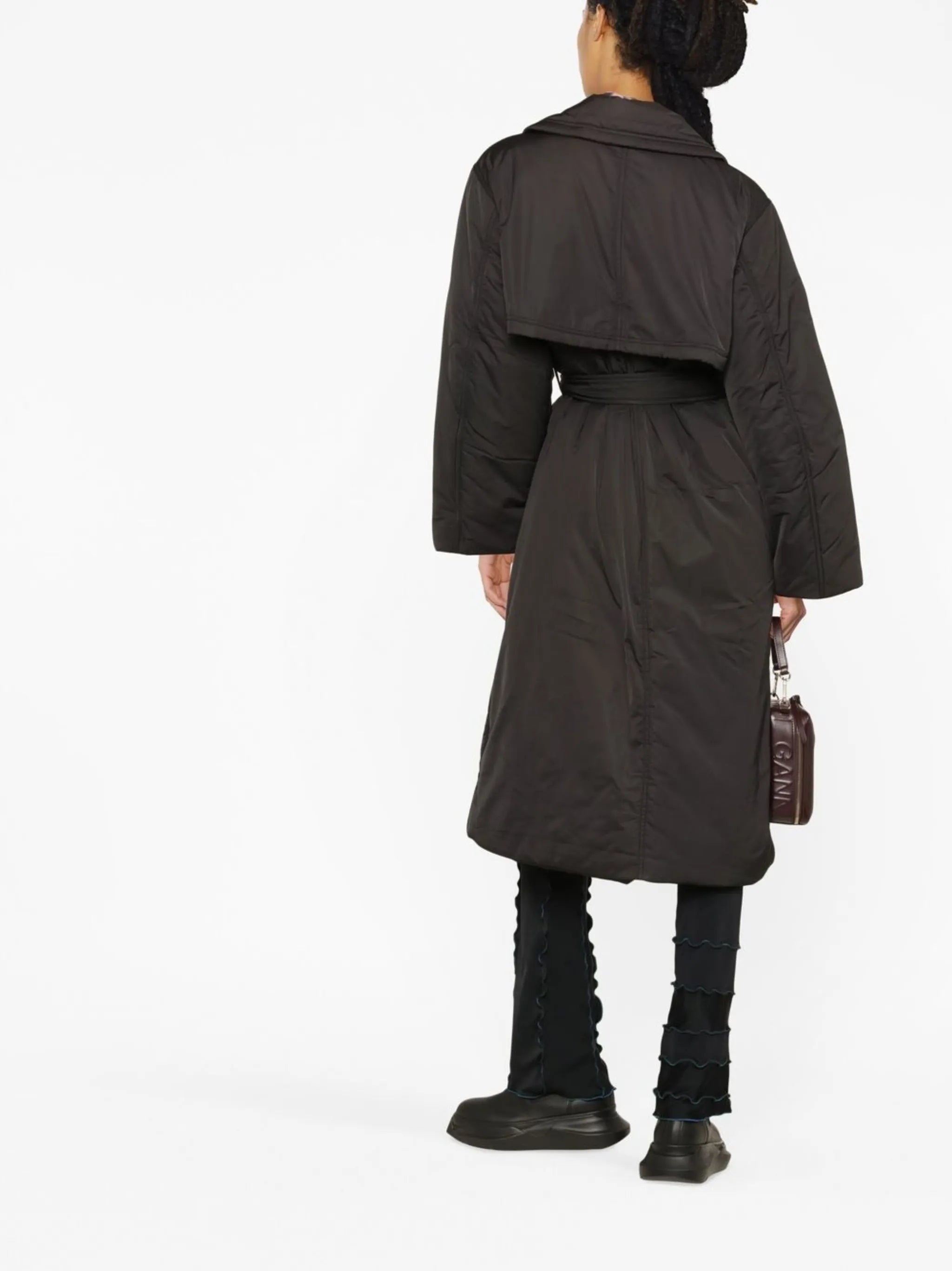 belted trench coat