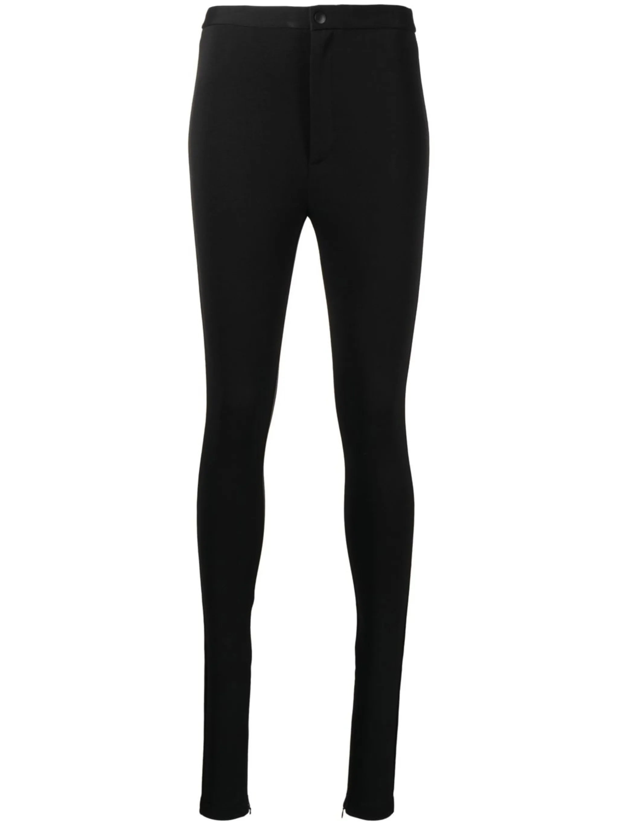high-waist skinny trousers