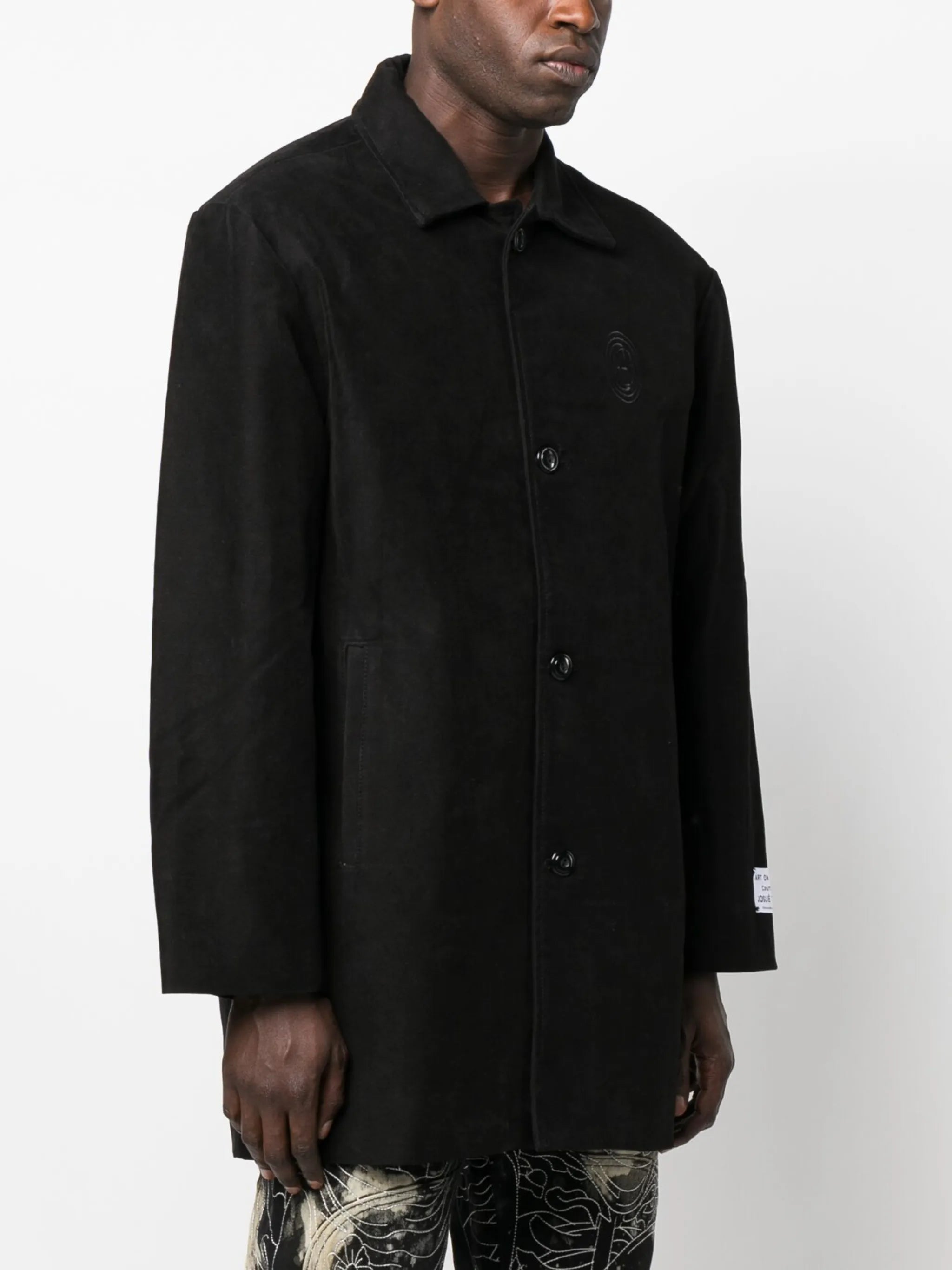 Razor button-up cotton coat