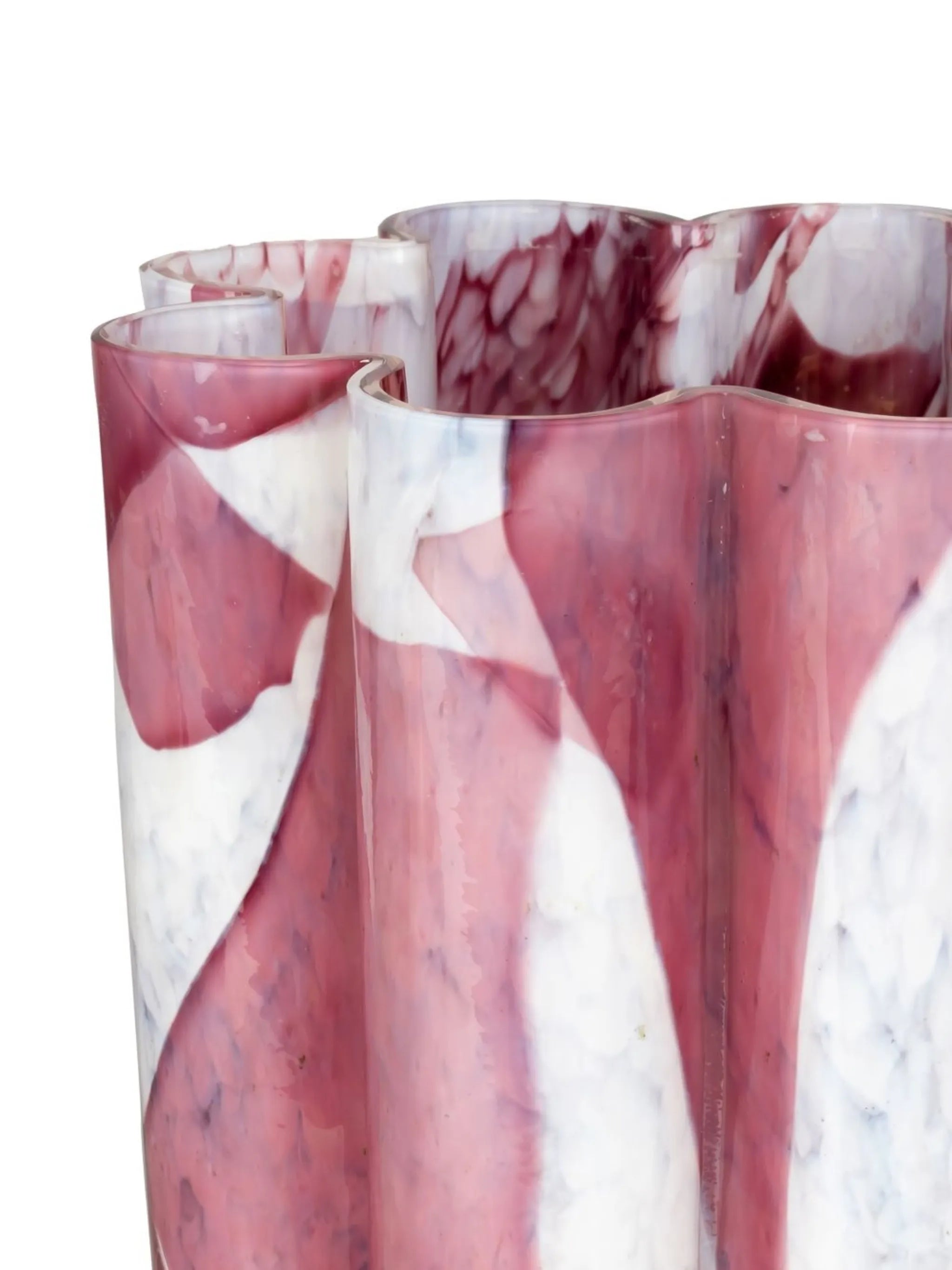 Nougat Amethyst bucket vase