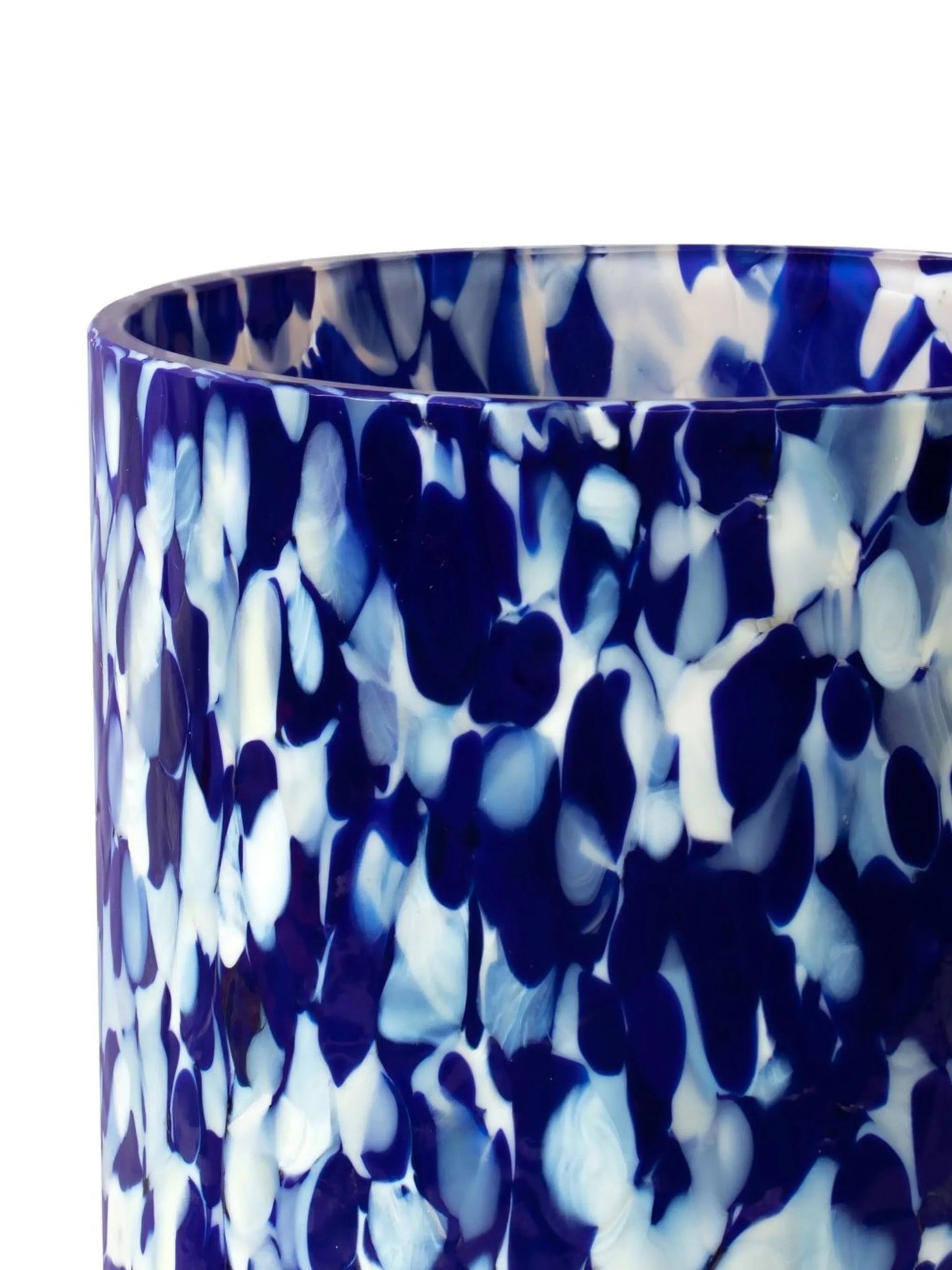 Macchia Murano glass set of two tumblers