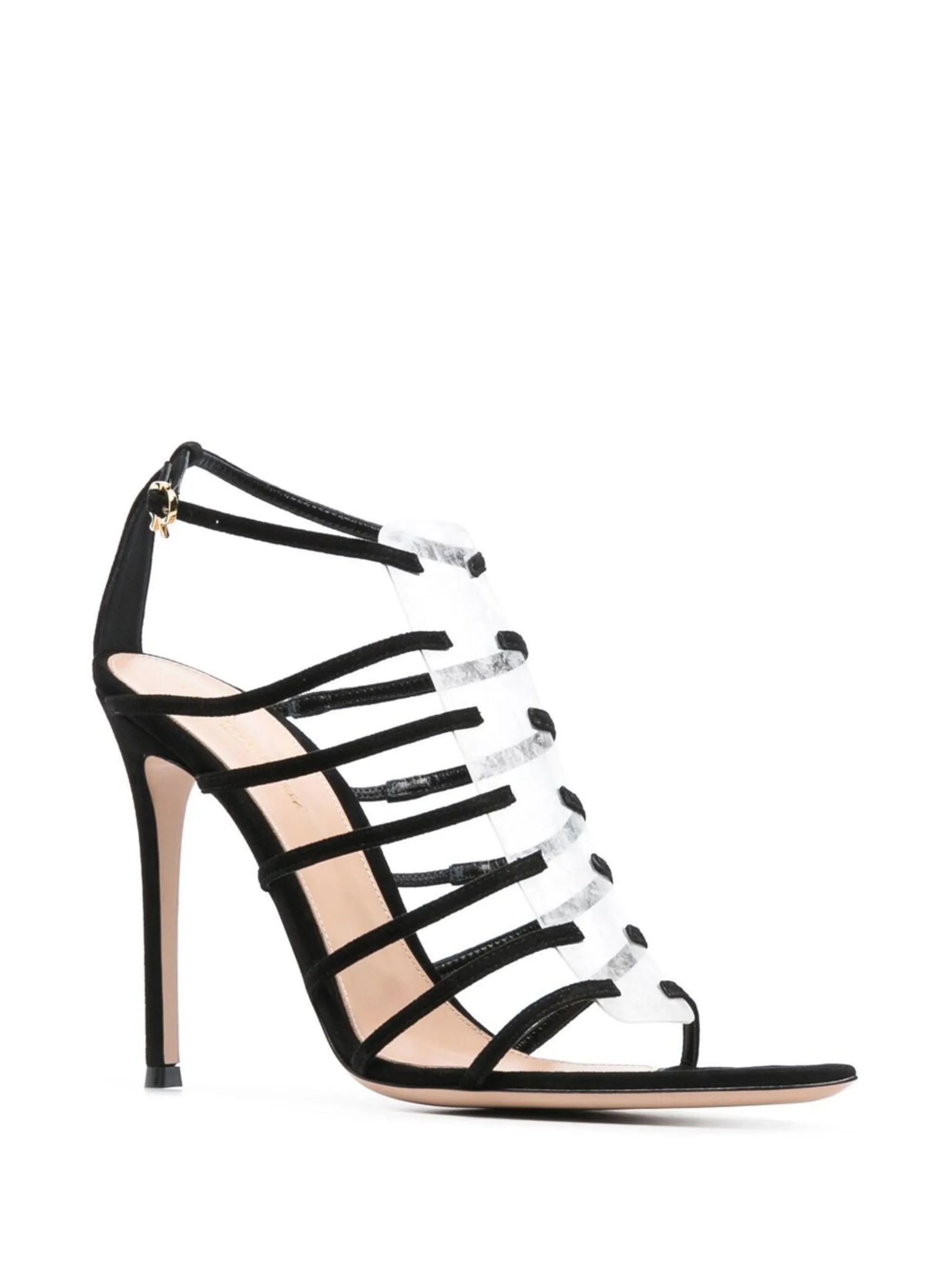 Ribbon 105mm strappy sandals