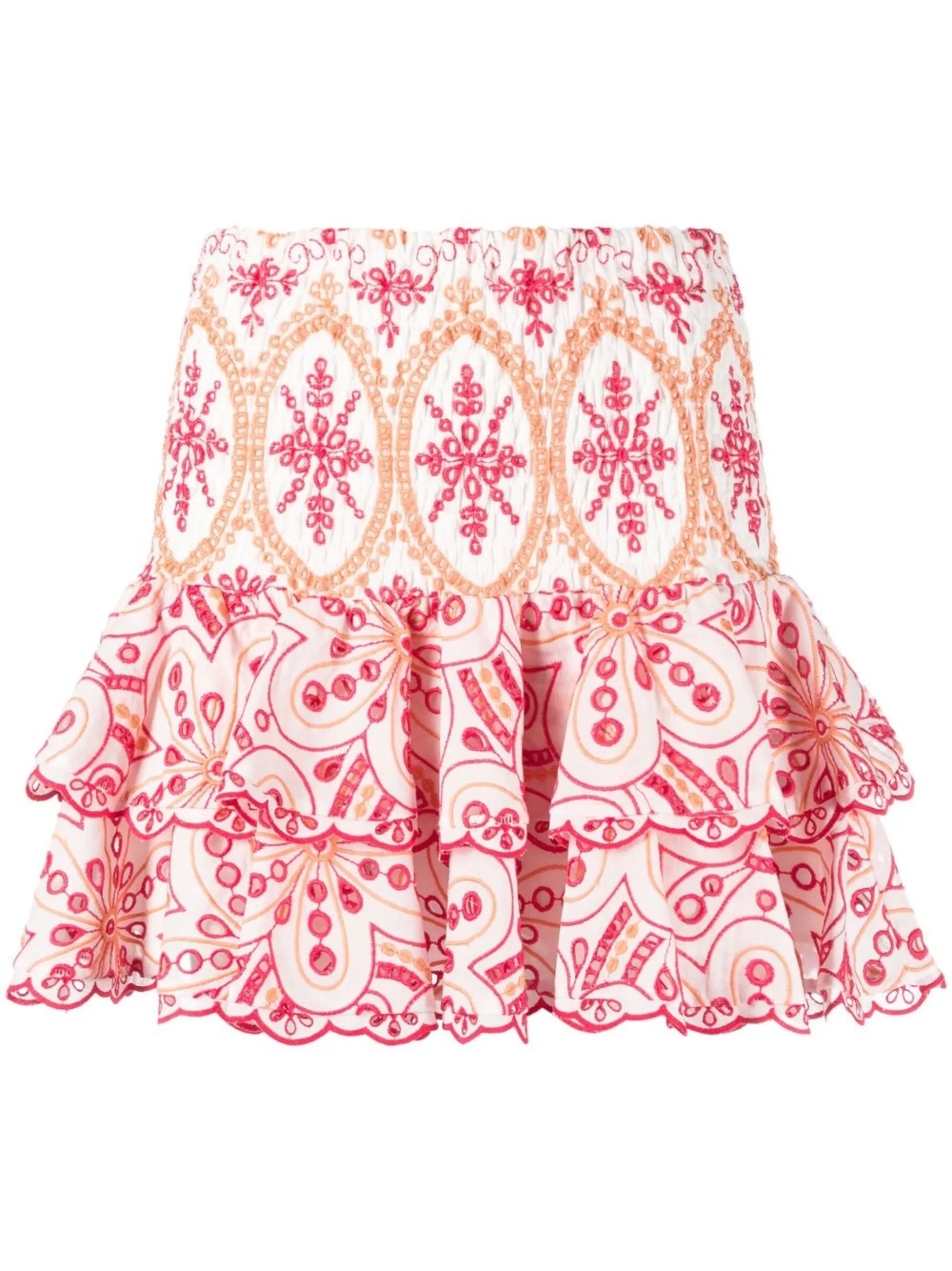 Noa broderie anglaise miniskirt
