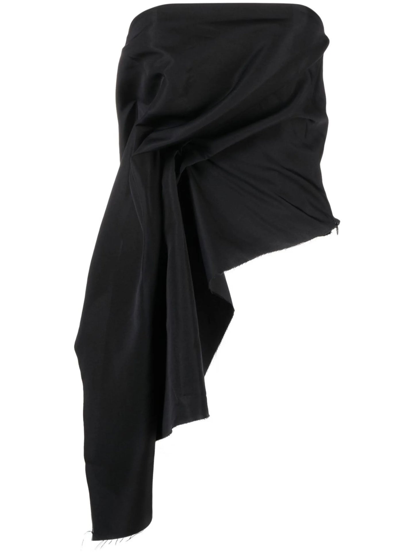 draped corset top