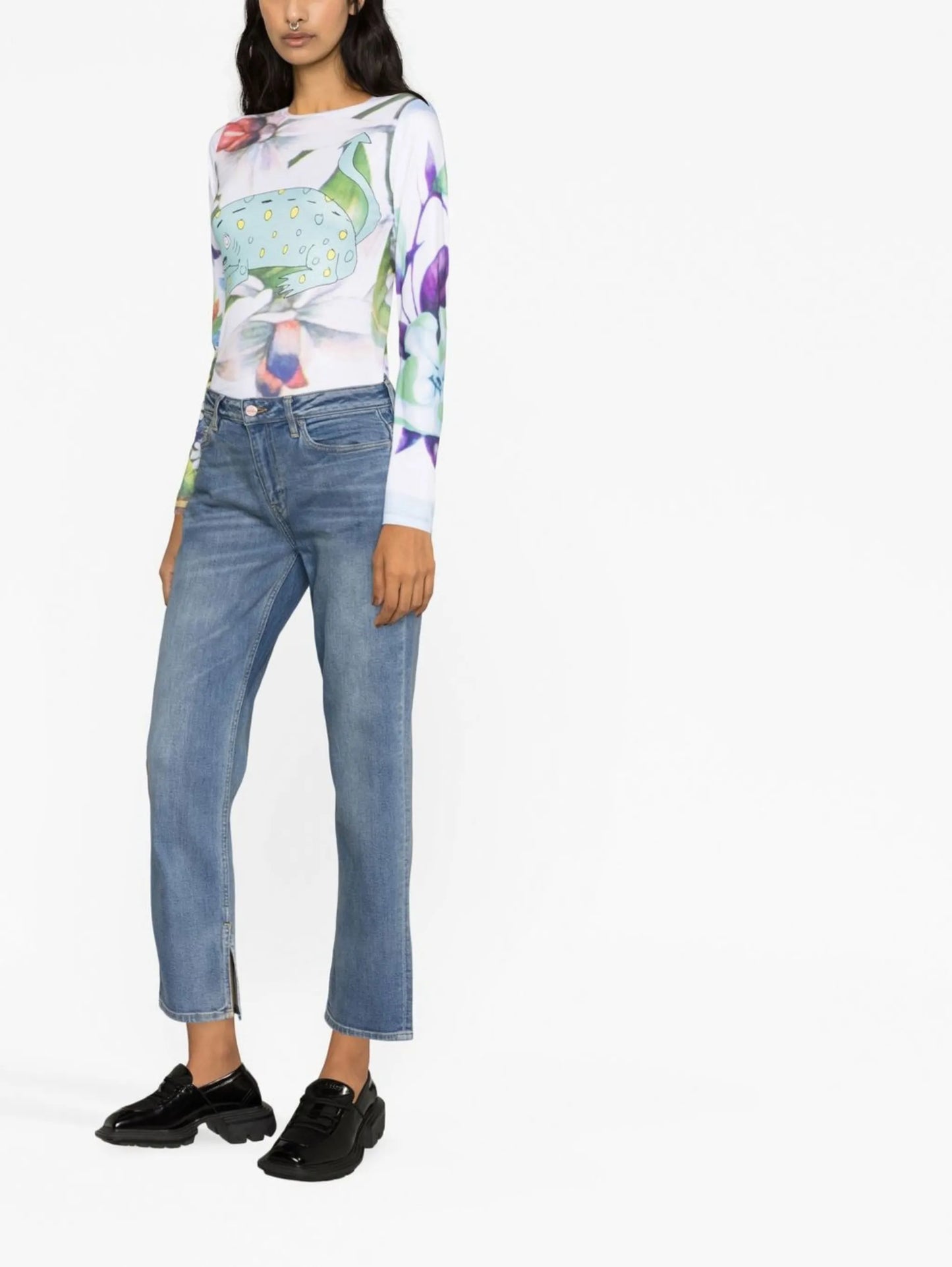 cropped skinny jeans