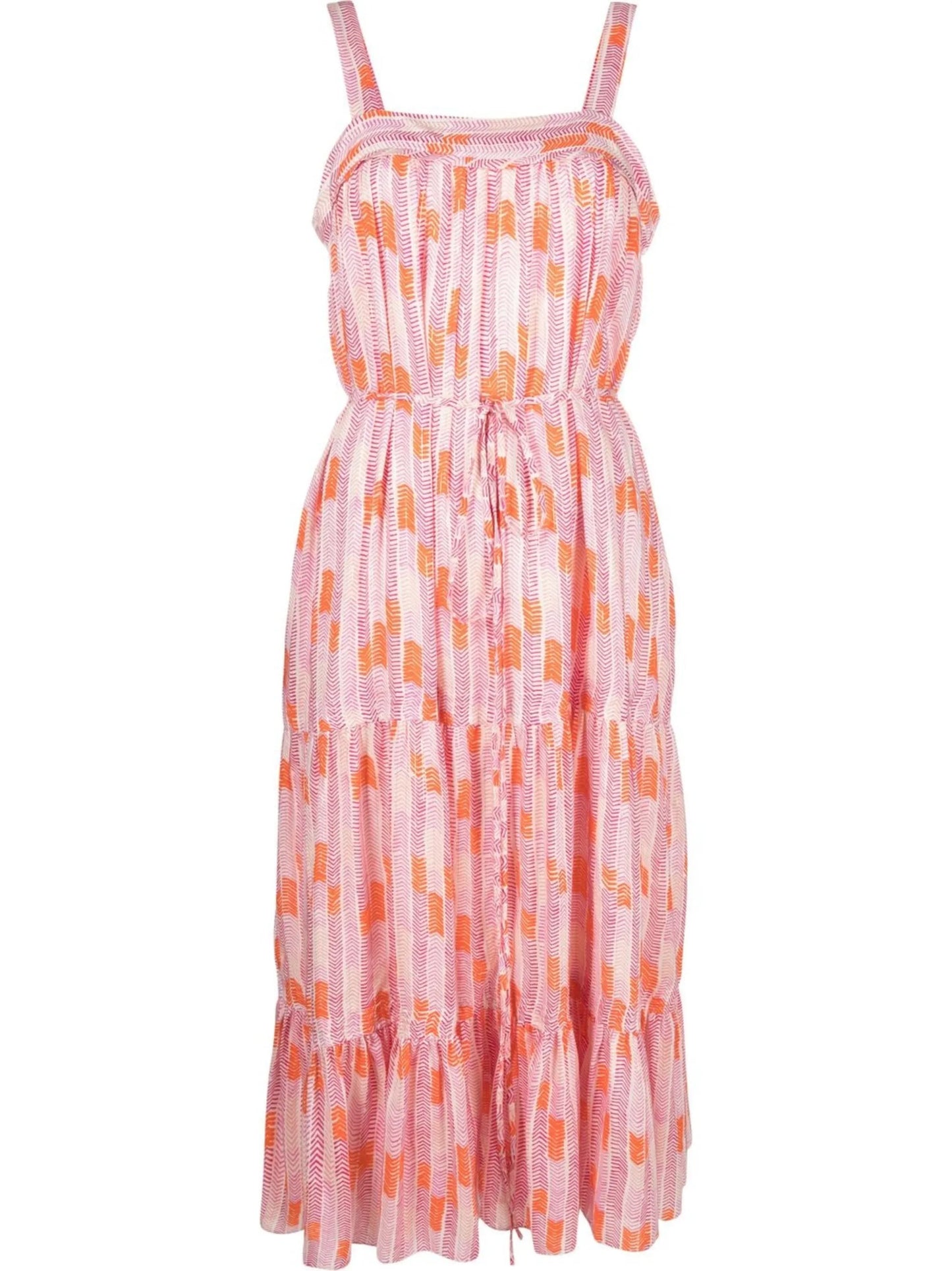 Gigi Sweepy midi-dress