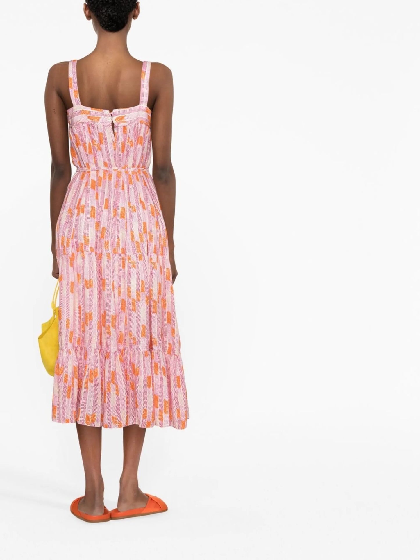 Gigi Sweepy midi-dress