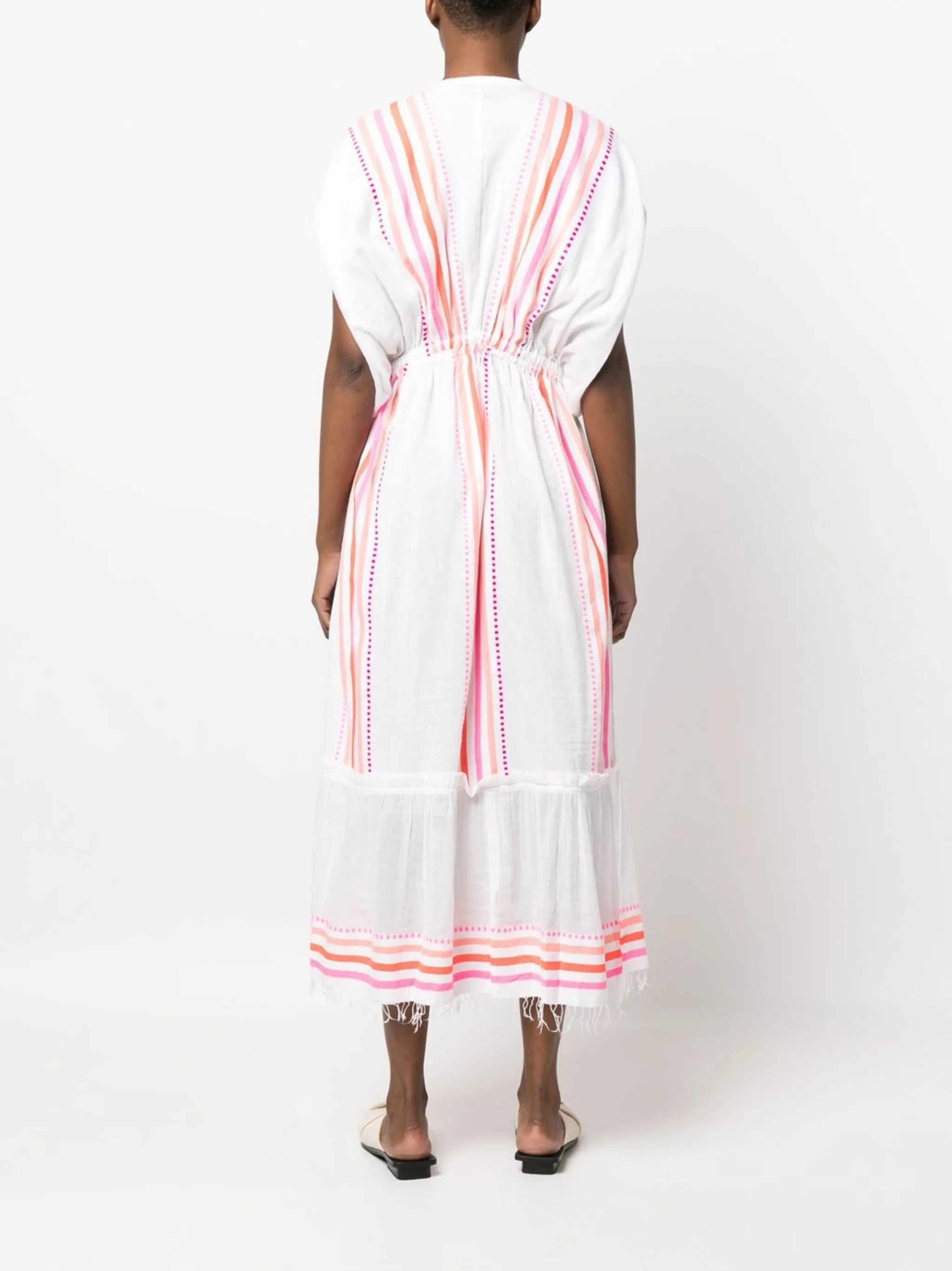 Eshe stripe-print dress