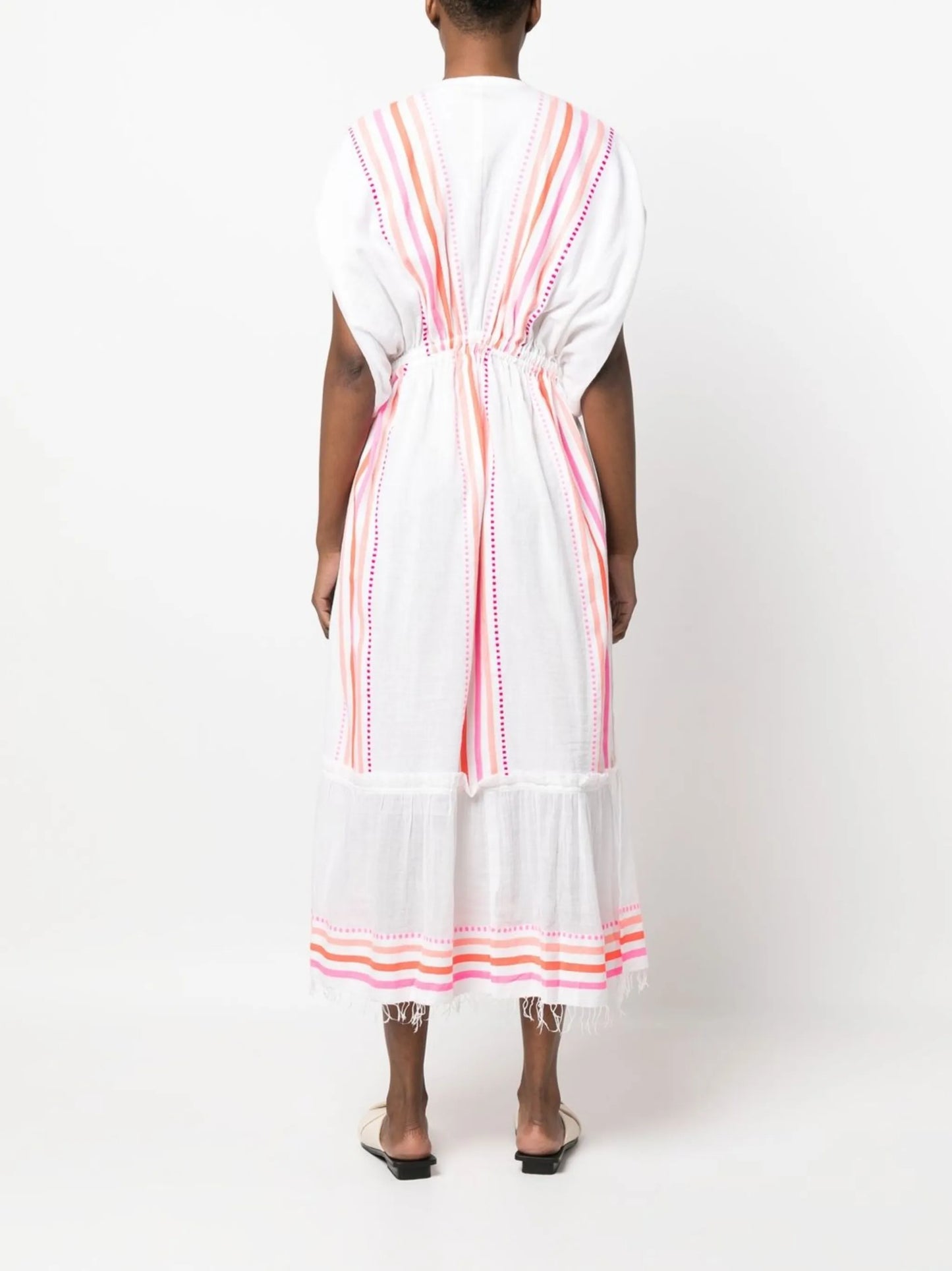 Eshe stripe-print dress