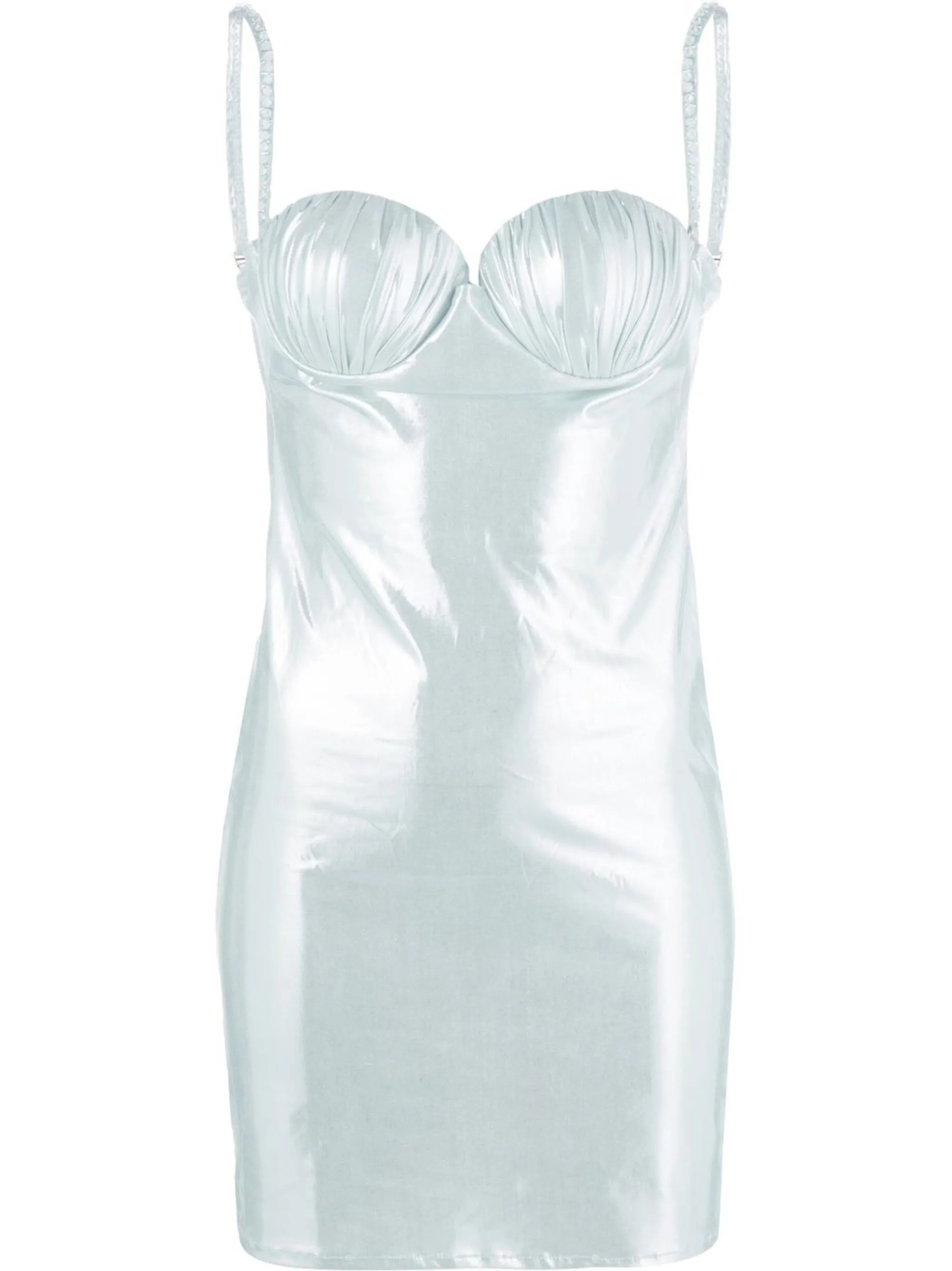 spaghetti-strap scoop-back dress