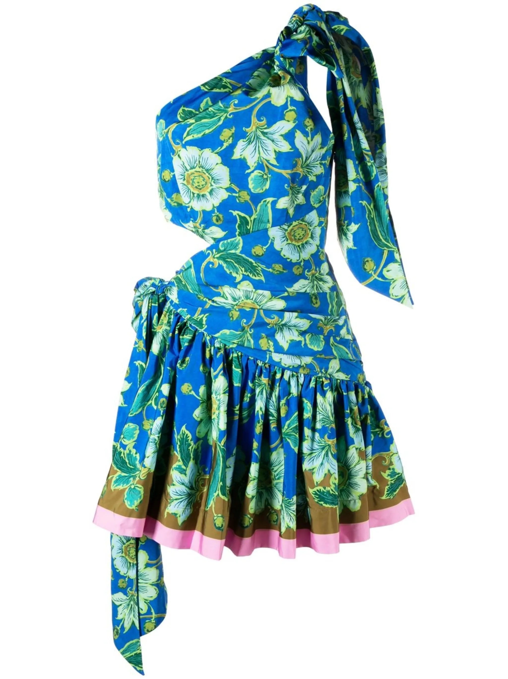 Winnie one-shoulder mini dress