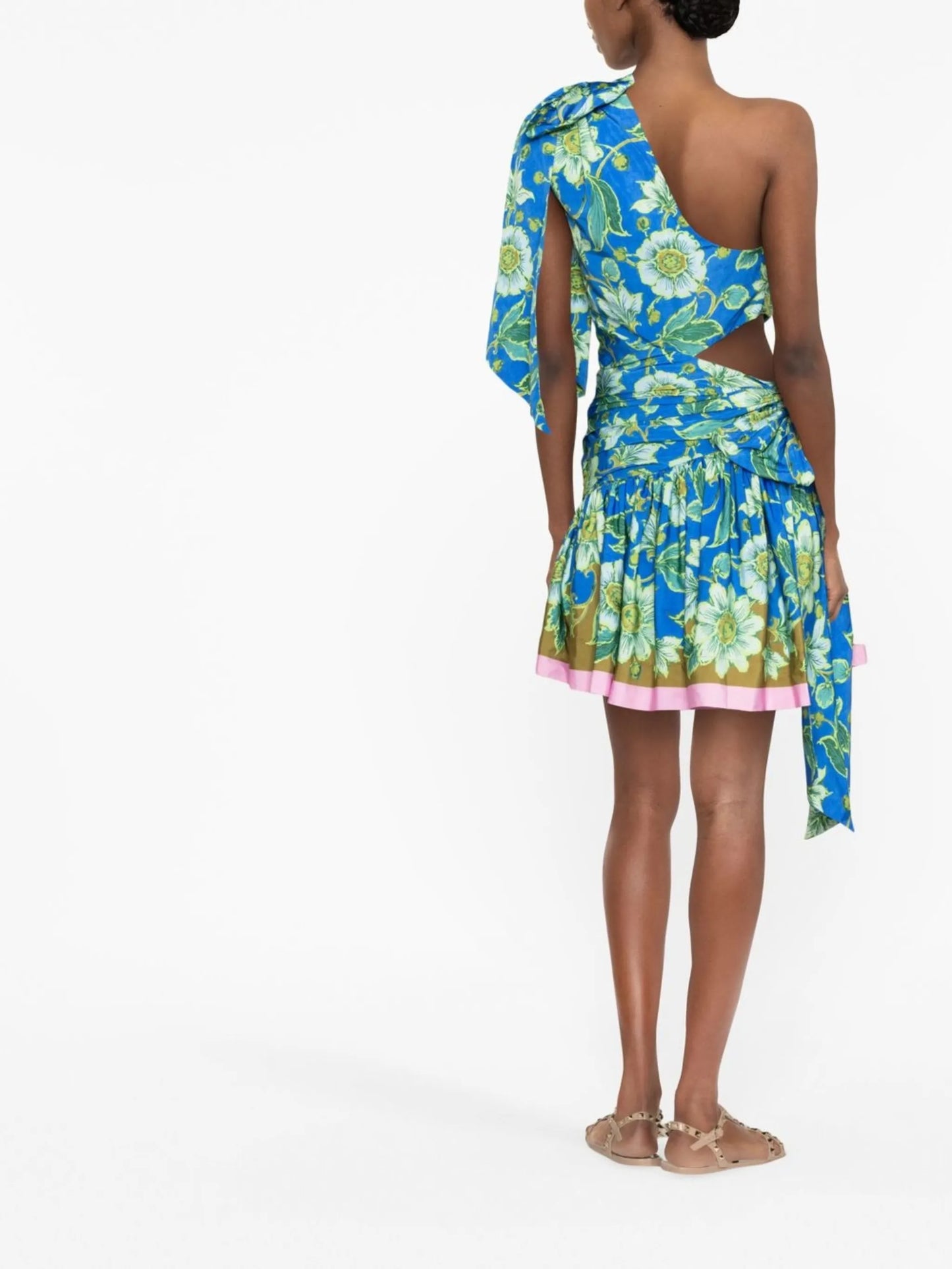Winnie one-shoulder mini dress