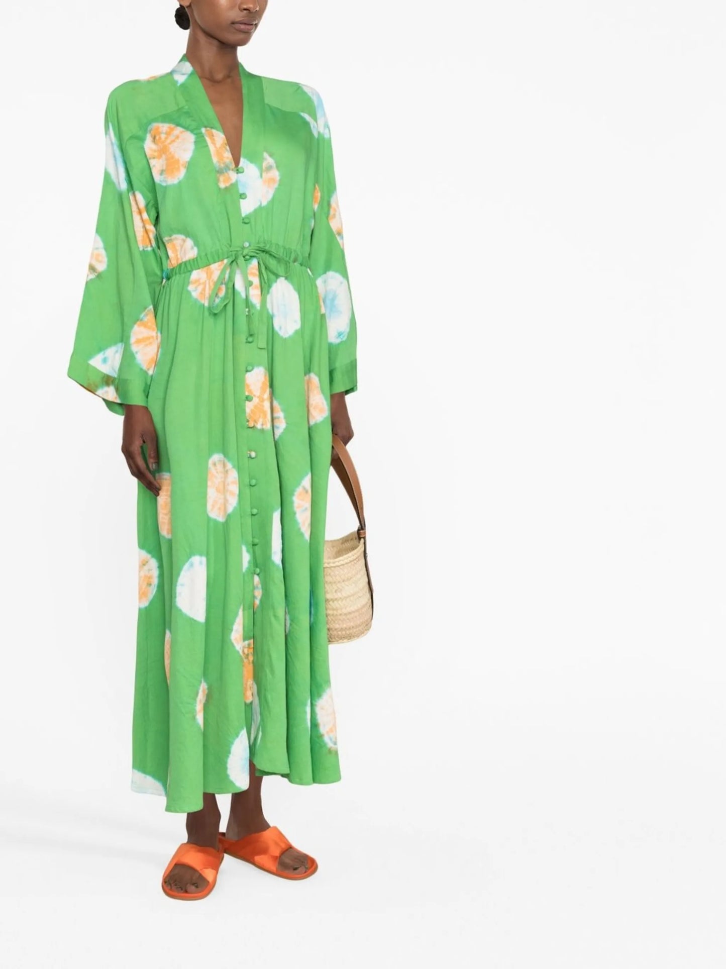 tie-dye maxy dress