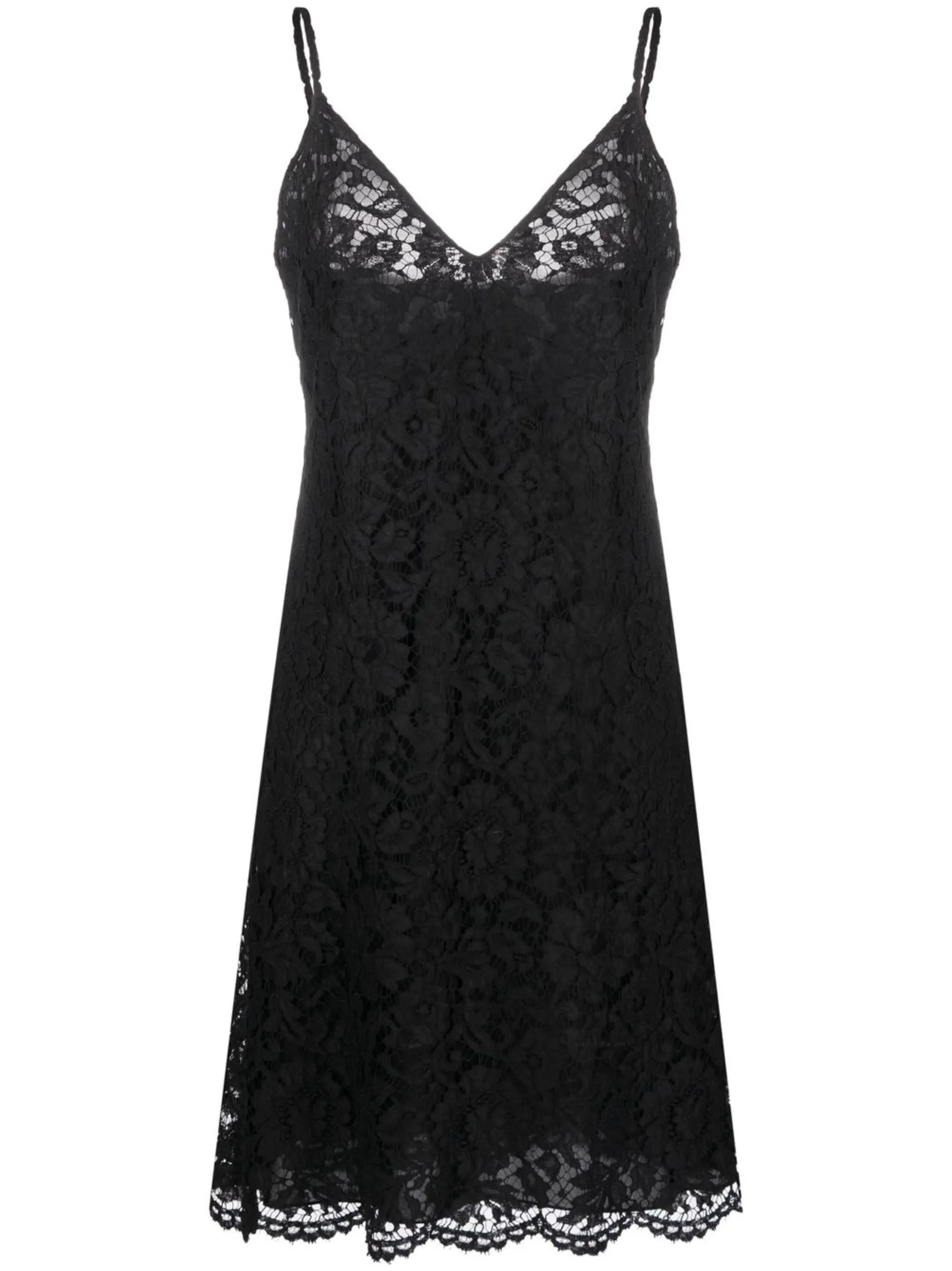 strappy lace dress