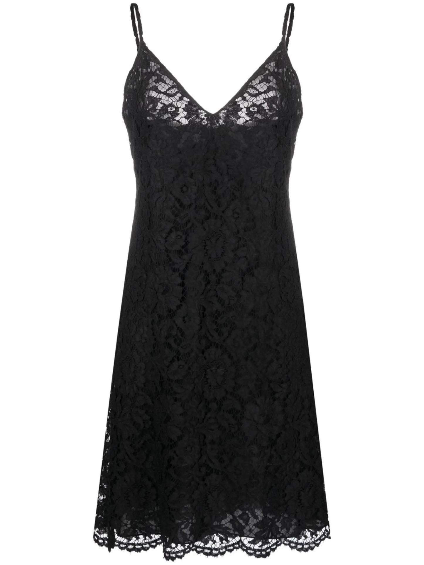 strappy lace dress