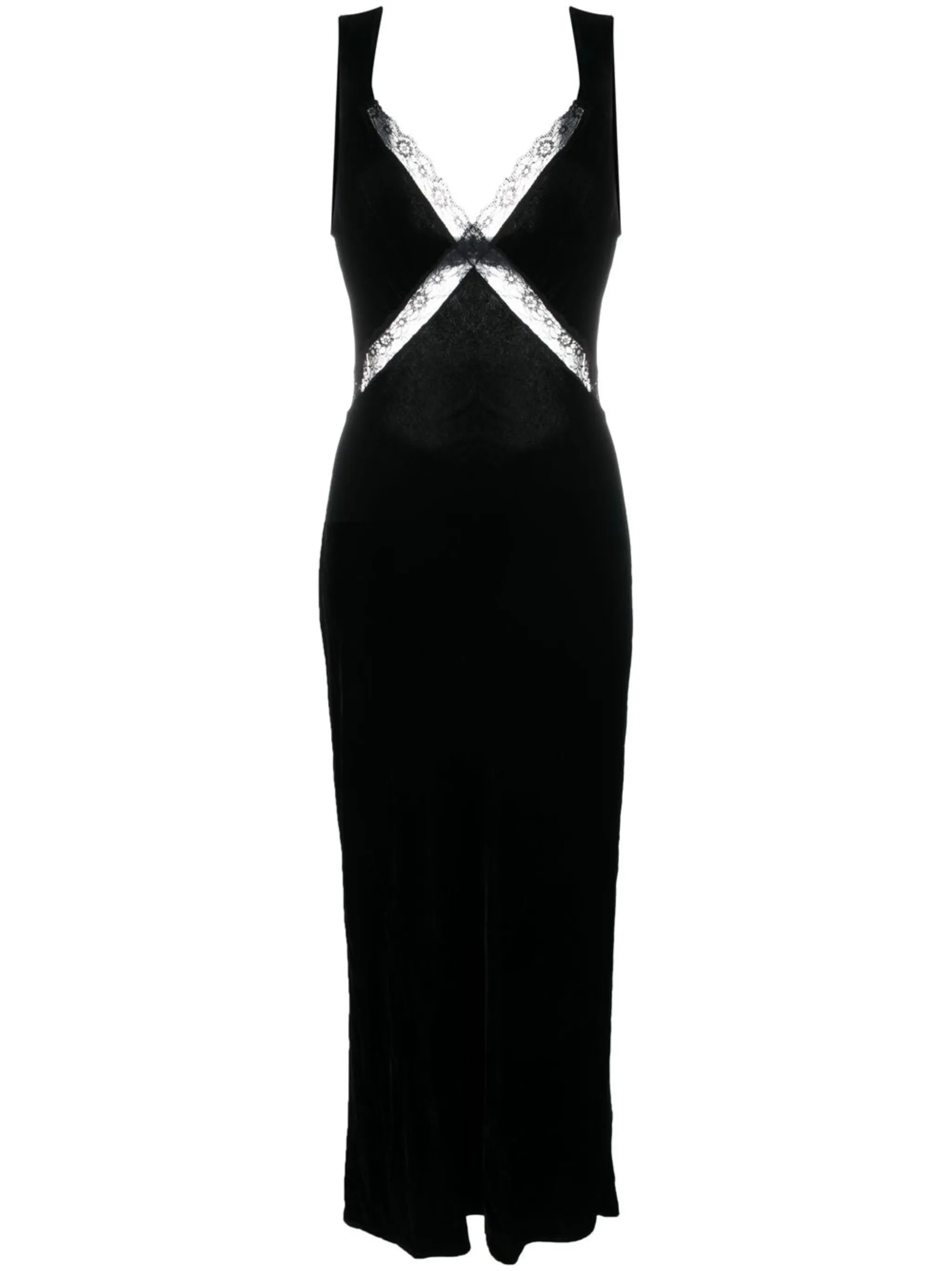 Lorenzo velvet gown
