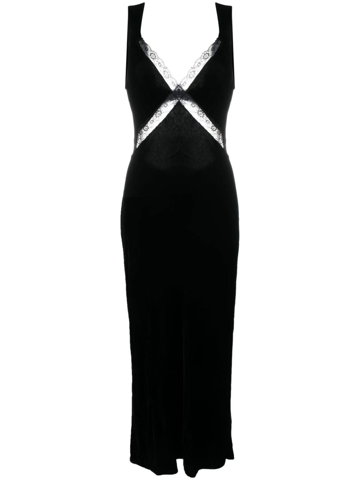 Lorenzo velvet gown