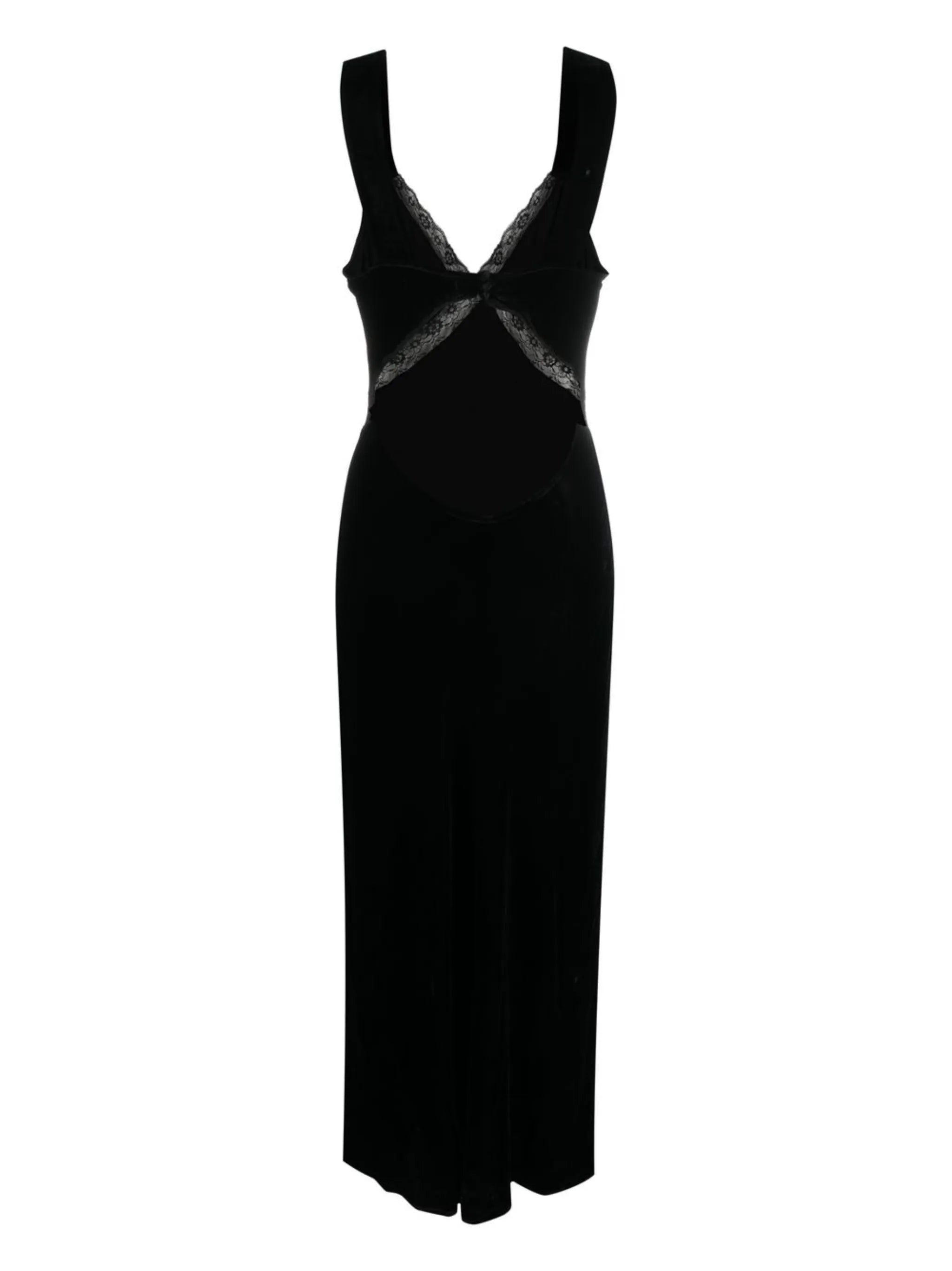 Lorenzo velvet gown