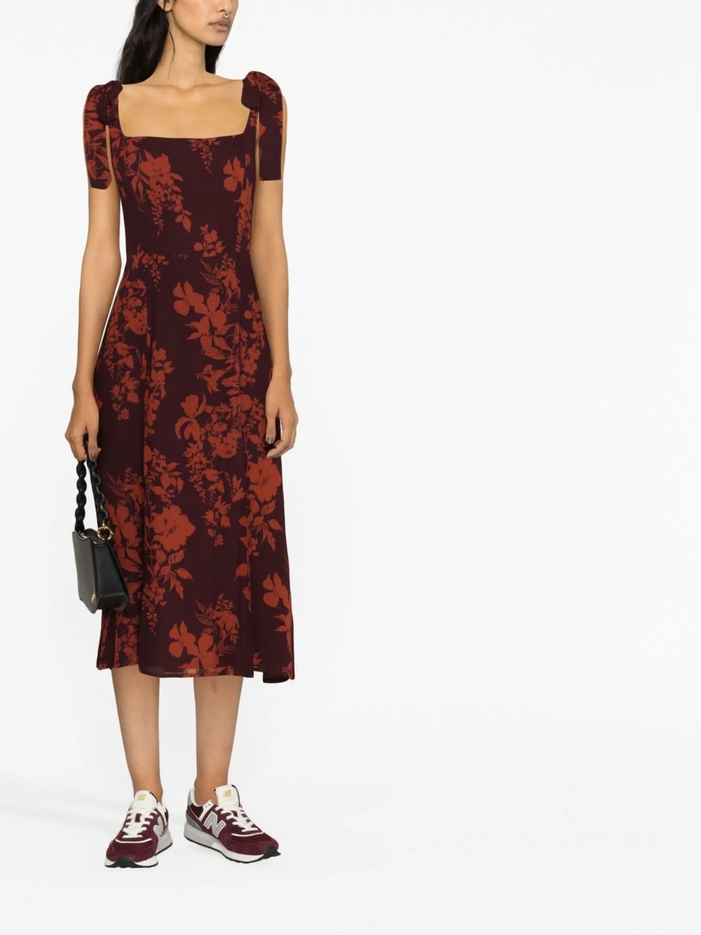 Twilight square-neck dress