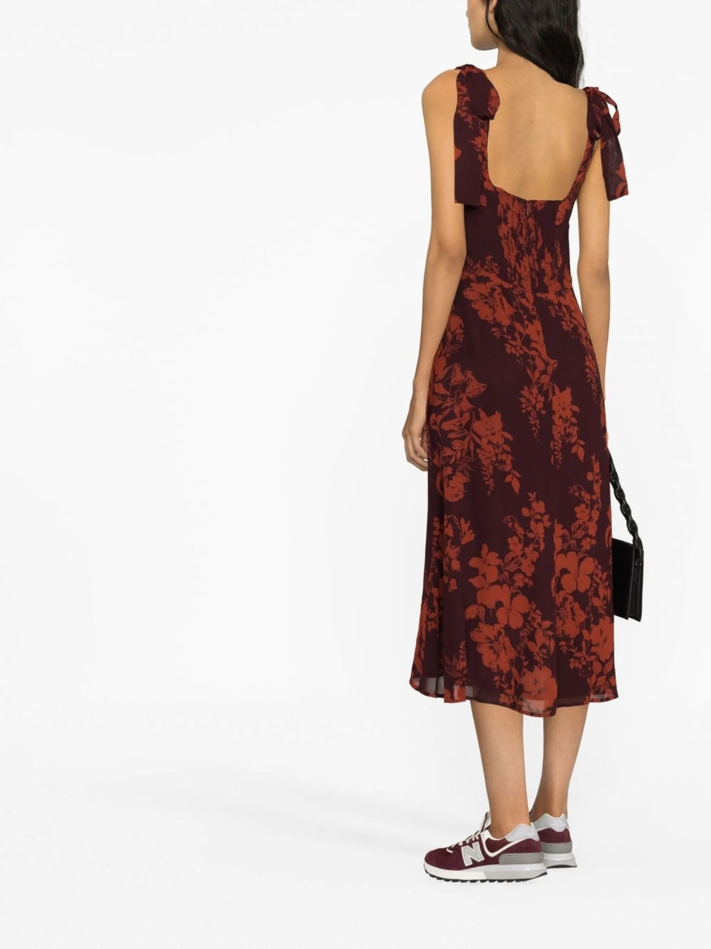 Twilight square-neck dress