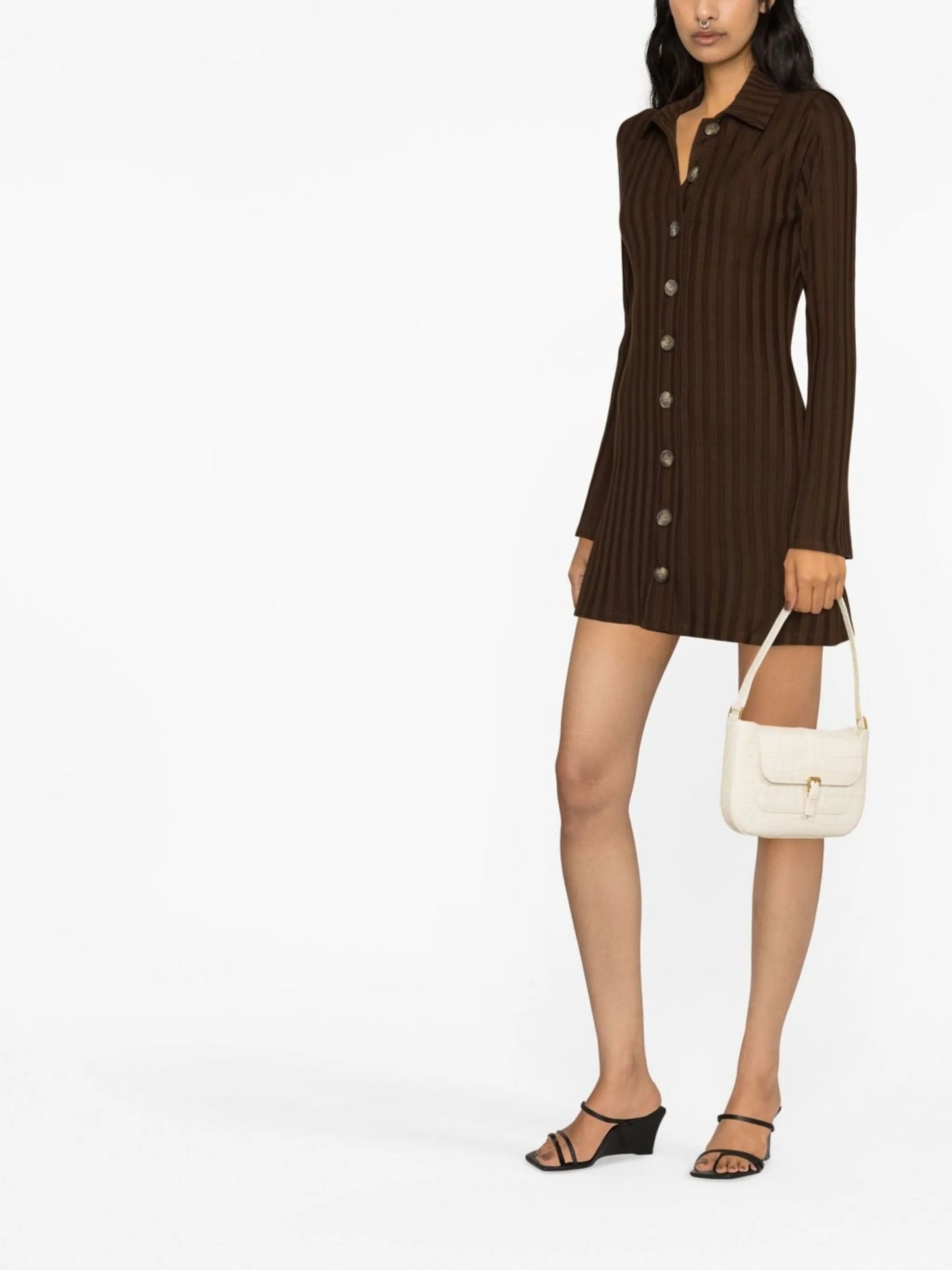 Benton long-sleeve dress