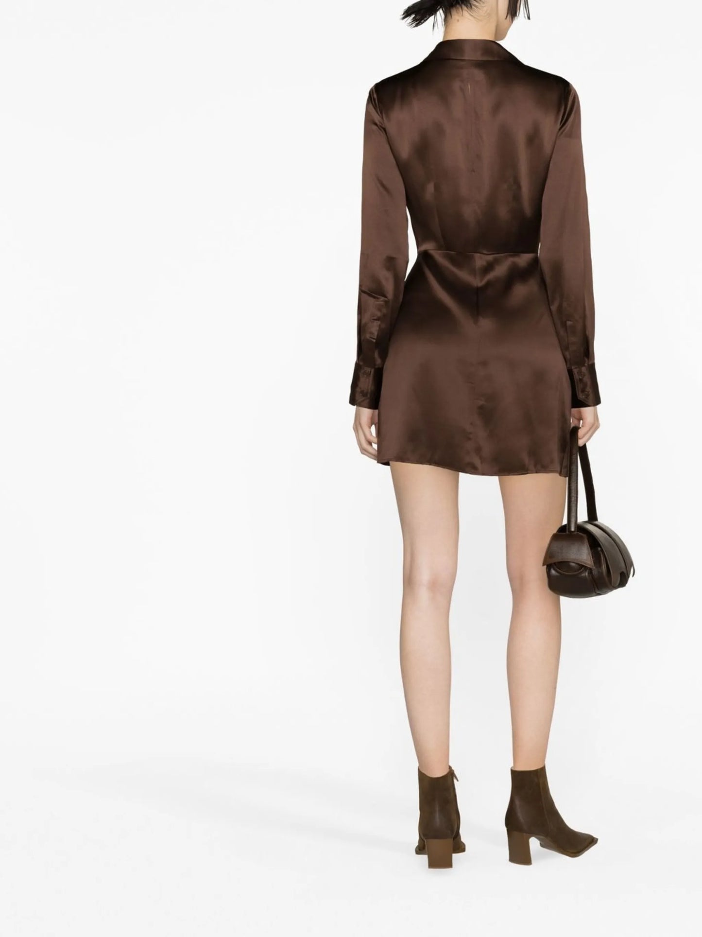 Alaine silk minidress