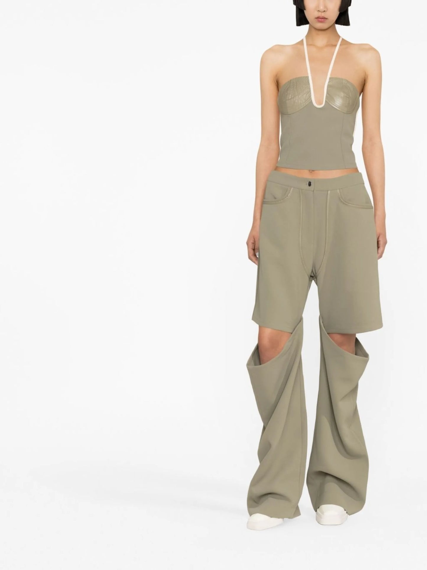 Emelio cut-out trousers